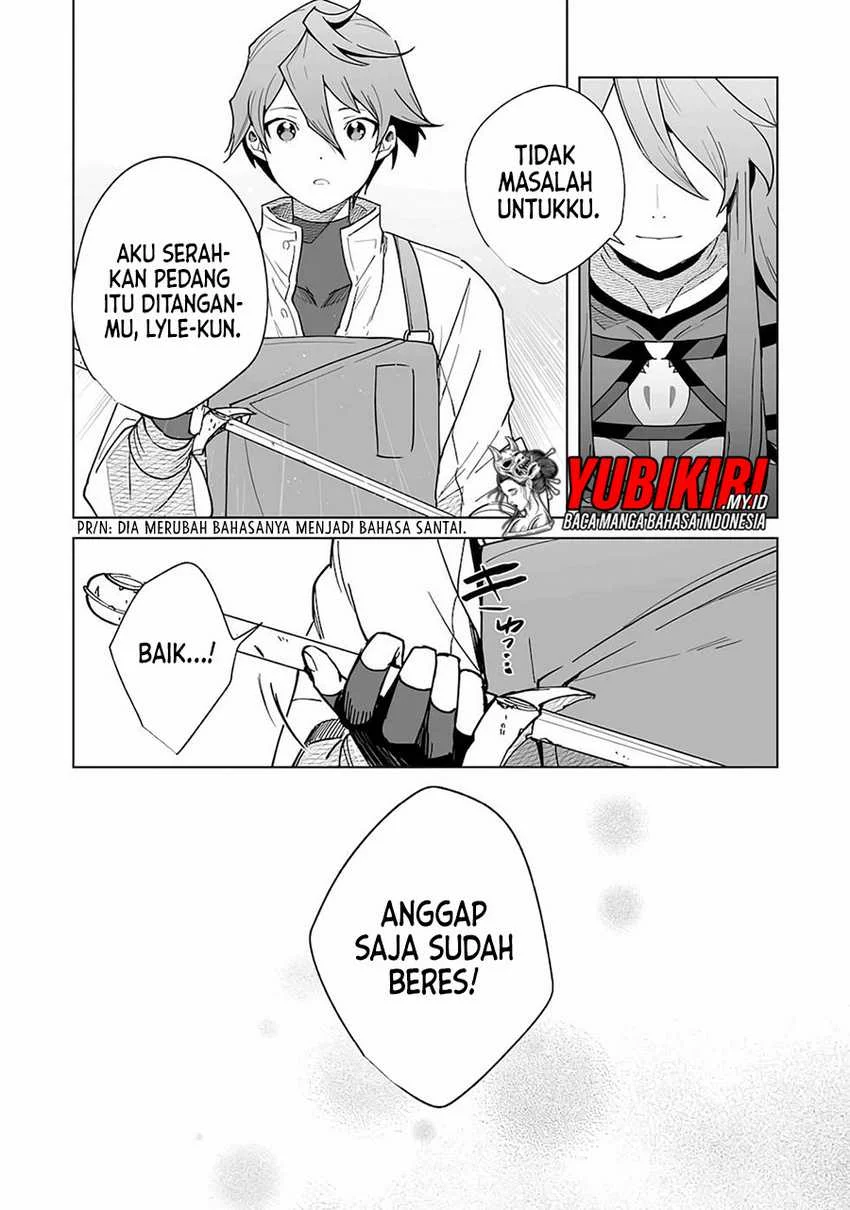 Tsuihousareta Moto Zatsuyou-gakari, Kikakugai no Gijutsu de “Saikou no Shuuzenshi” to Yobareru You ni narimashita Chapter 1.1 Gambar 14