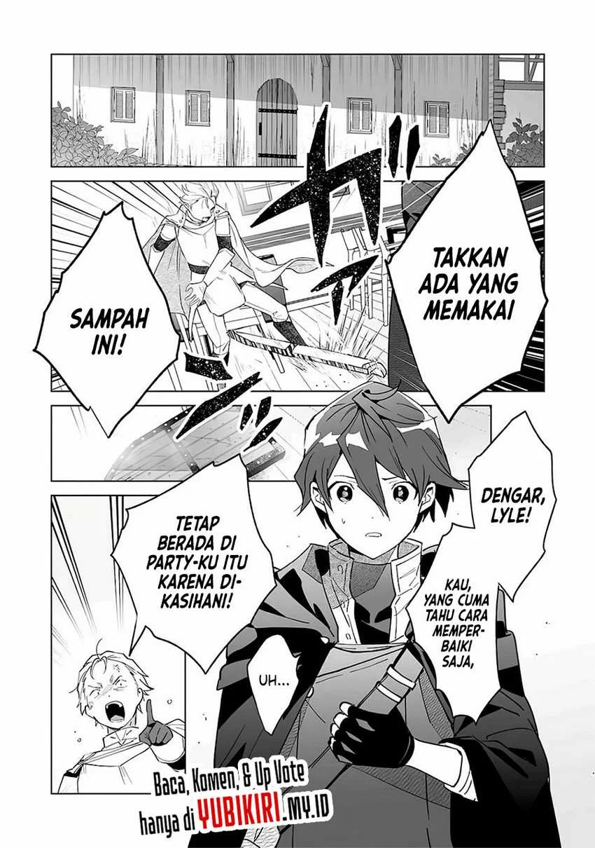 Tsuihousareta Moto Zatsuyou-gakari, Kikakugai no Gijutsu de “Saikou no Shuuzenshi” to Yobareru You ni narimashita Chapter 1.1 Gambar 4