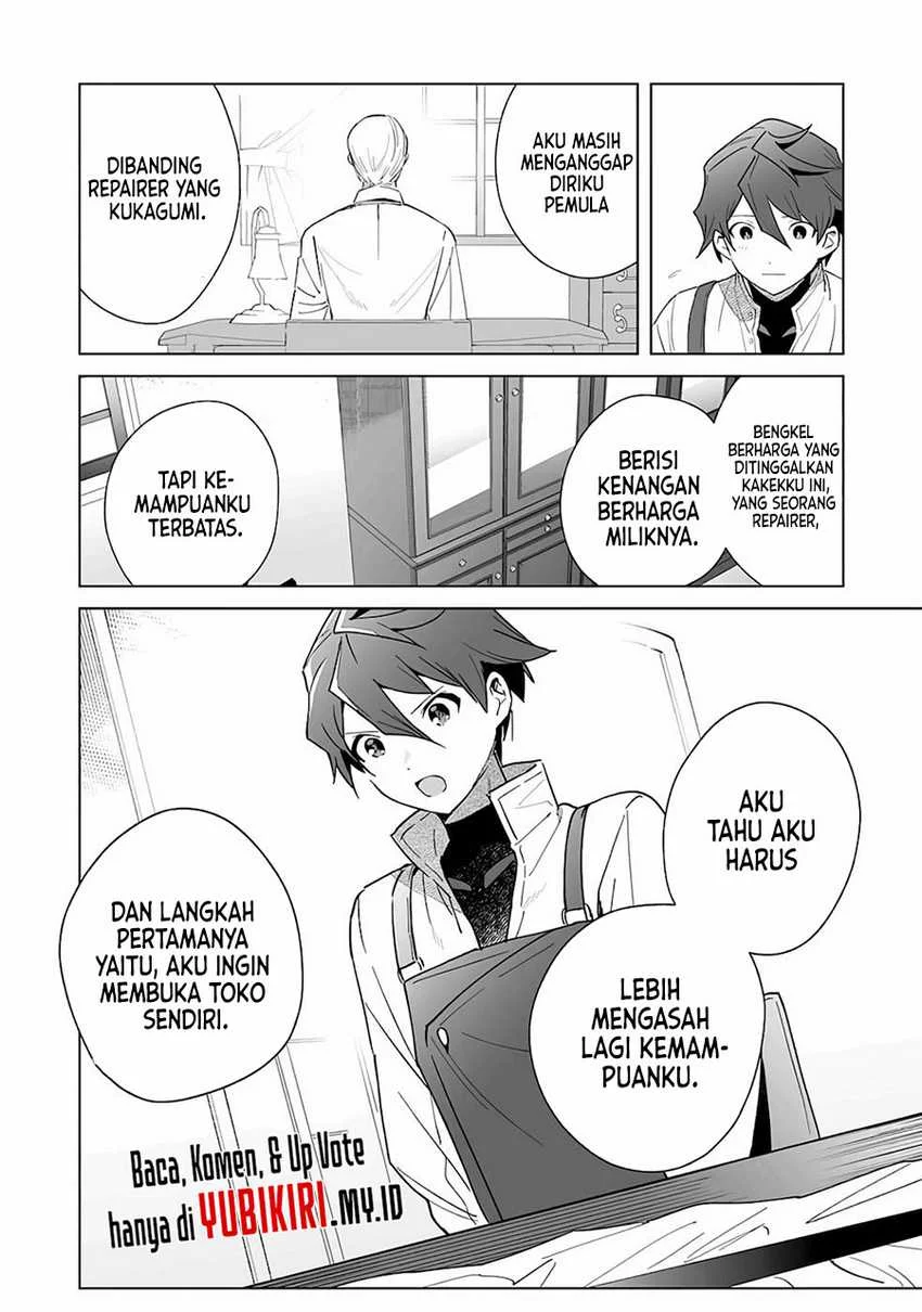 Tsuihousareta Moto Zatsuyou-gakari, Kikakugai no Gijutsu de “Saikou no Shuuzenshi” to Yobareru You ni narimashita Chapter 1.2 Gambar 11