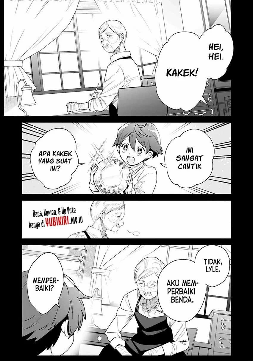 Tsuihousareta Moto Zatsuyou-gakari, Kikakugai no Gijutsu de “Saikou no Shuuzenshi” to Yobareru You ni narimashita Chapter 1.2 Gambar 3