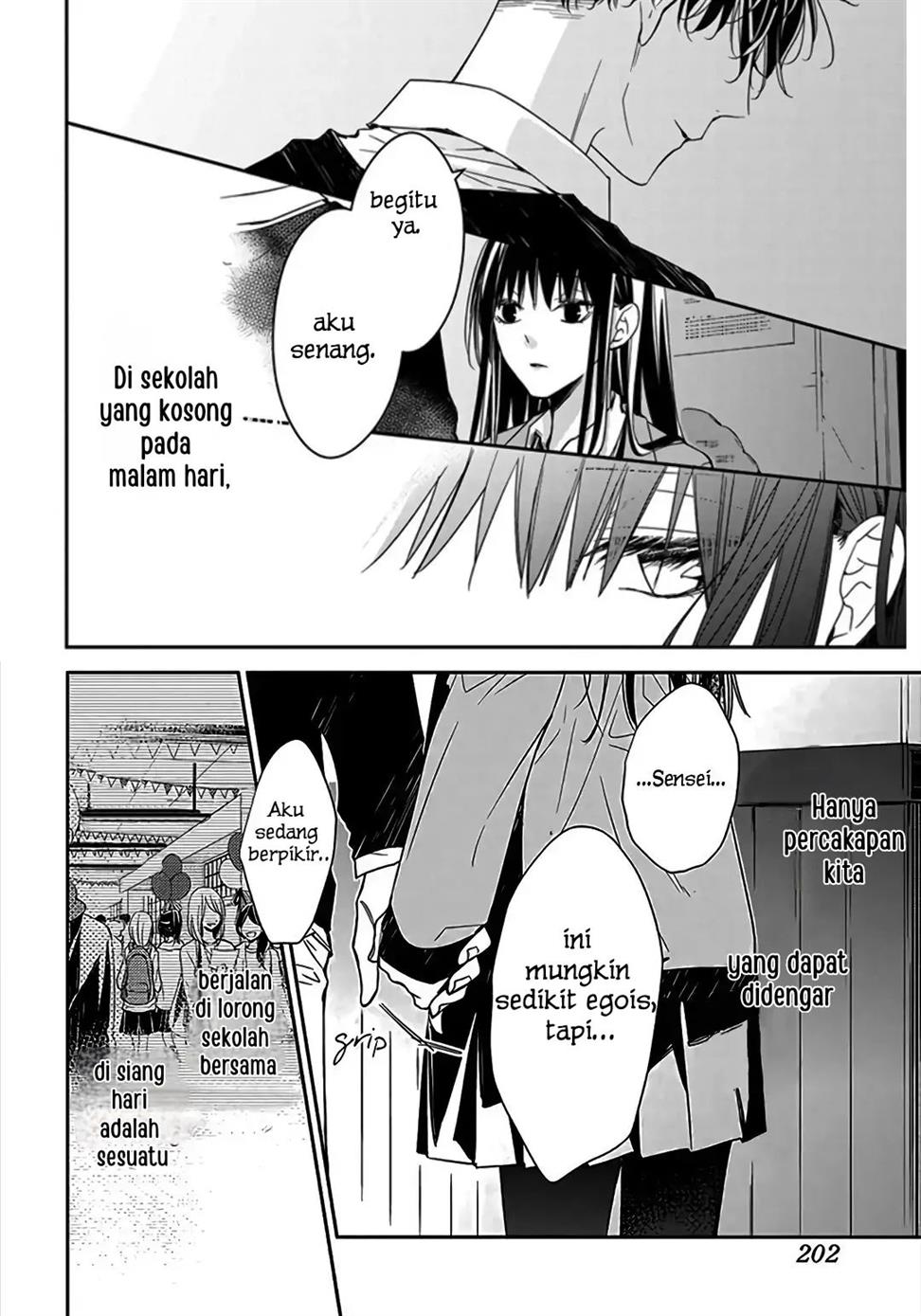 Tsuiraku JK to Haijin Kyoushi Chapter 32 Gambar 22