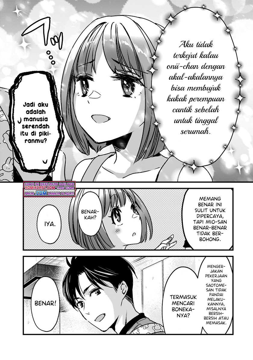 Tsuki 50-man moratte mo Ikigai no nai Tonari no Onee-san ni 30-man de Yatowarete “Okaeri” tte Iu Oshigoto ga Tanoshii Chapter 17.1 Gambar 16
