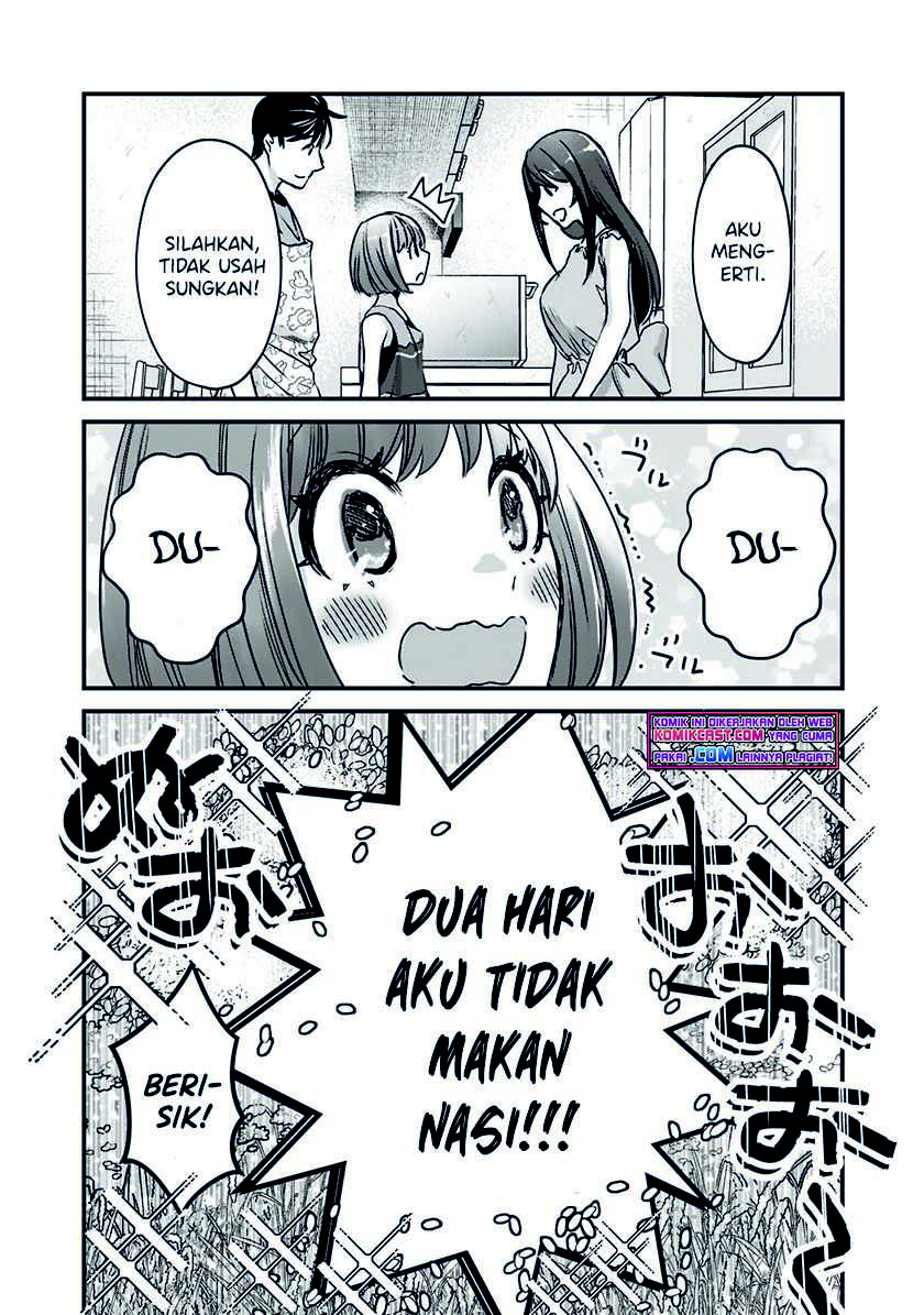 Tsuki 50-man moratte mo Ikigai no nai Tonari no Onee-san ni 30-man de Yatowarete “Okaeri” tte Iu Oshigoto ga Tanoshii Chapter 17.2 Gambar 7