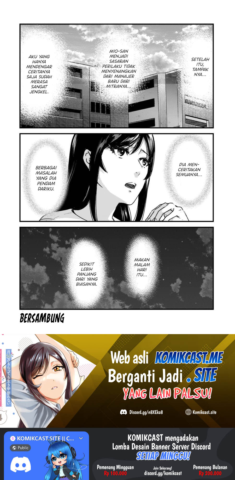 Tsuki 50-man moratte mo Ikigai no nai Tonari no Onee-san ni 30-man de Yatowarete “Okaeri” tte Iu Oshigoto ga Tanoshii Chapter 21 Gambar 27