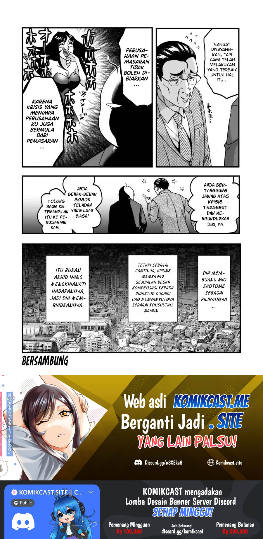Tsuki 50-man moratte mo Ikigai no nai Tonari no Onee-san ni 30-man de Yatowarete “Okaeri” tte Iu Oshigoto ga Tanoshii Chapter 22 Gambar 21