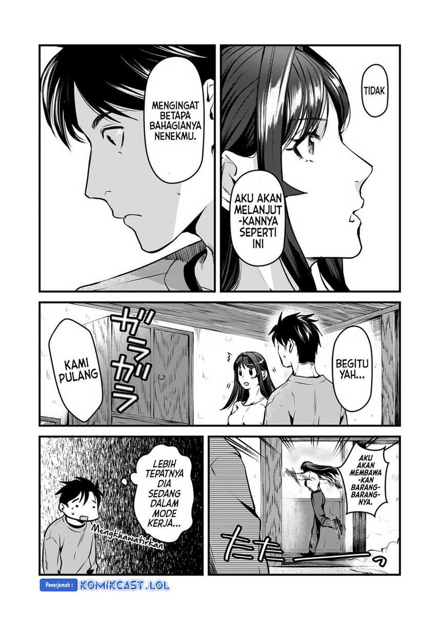 Tsuki 50-man moratte mo Ikigai no nai Tonari no Onee-san ni 30-man de Yatowarete “Okaeri” tte Iu Oshigoto ga Tanoshii Chapter 28 Gambar 15