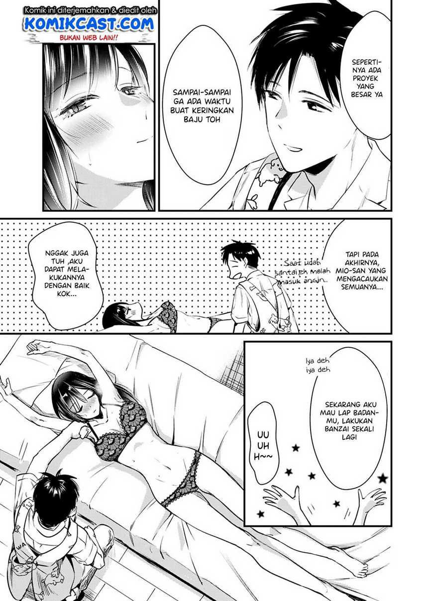 Tsuki 50-man moratte mo Ikigai no nai Tonari no Onee-san ni 30-man de Yatowarete “Okaeri” tte Iu Oshigoto ga Tanoshii Chapter 4 Gambar 12