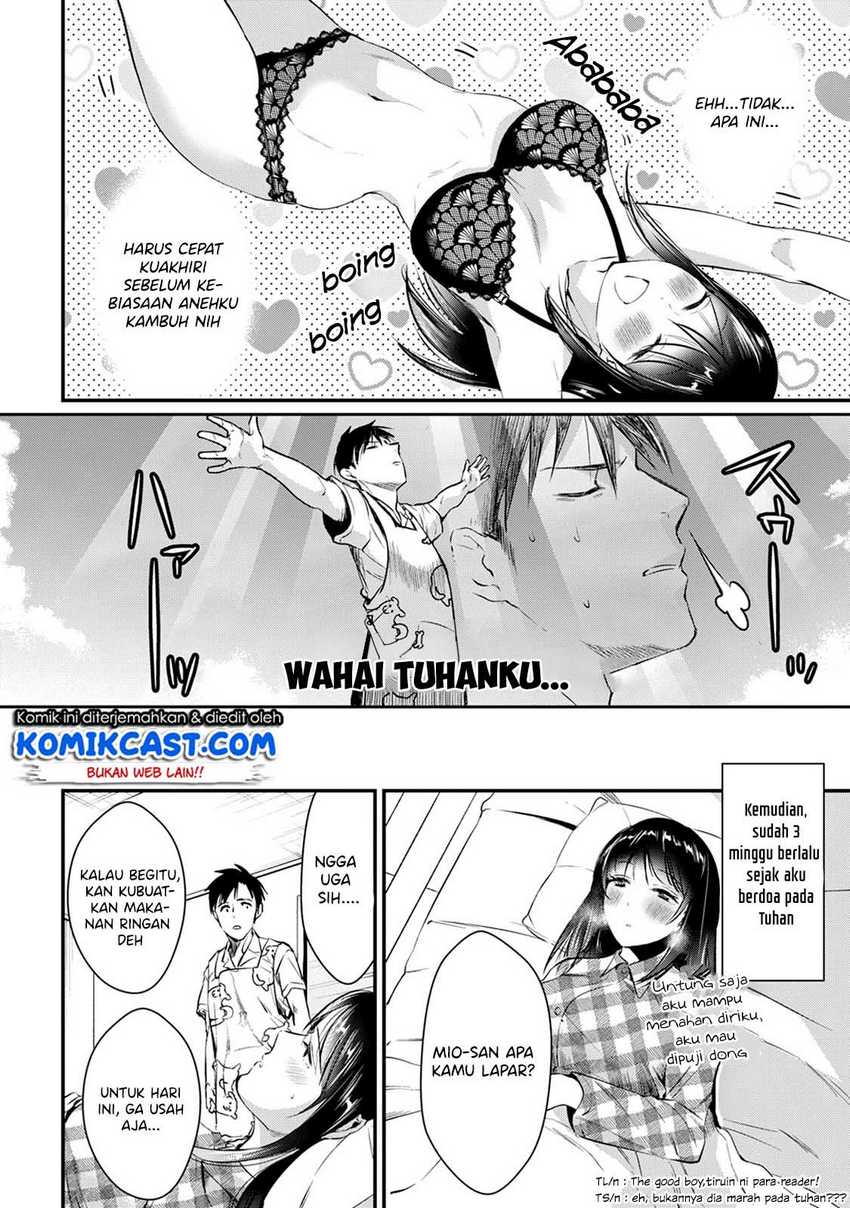 Tsuki 50-man moratte mo Ikigai no nai Tonari no Onee-san ni 30-man de Yatowarete “Okaeri” tte Iu Oshigoto ga Tanoshii Chapter 4 Gambar 15