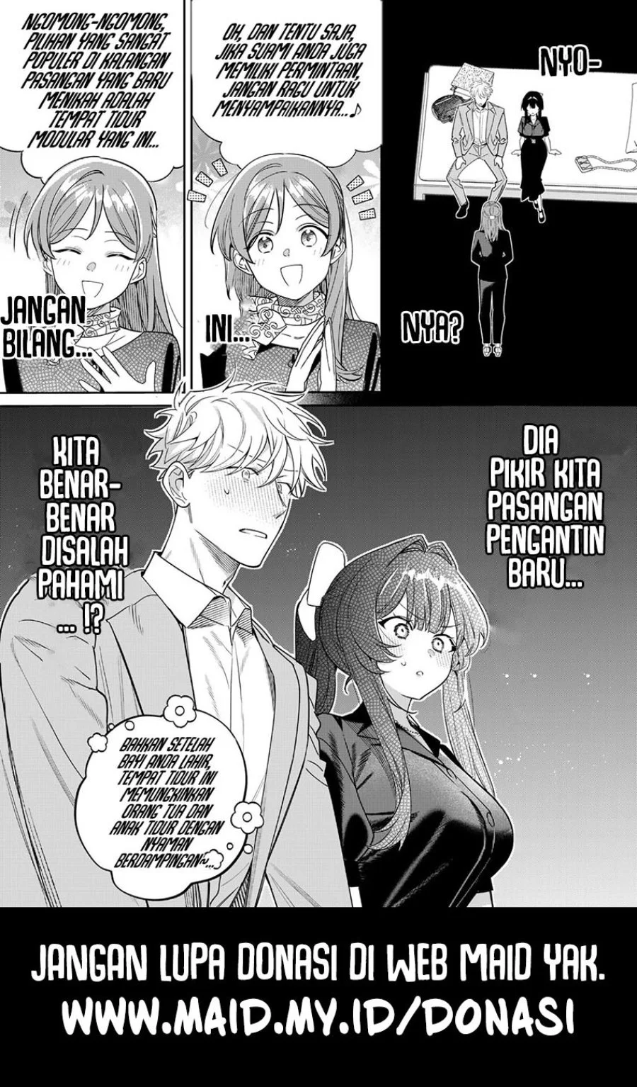 Tsuki no Joou no Nekashitsukekata Chapter 4.1 Gambar 19