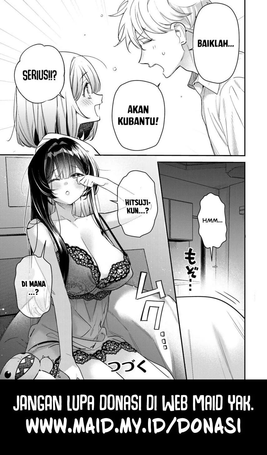 Tsuki no Joou no Nekashitsukekata Chapter 5.2 Gambar 15