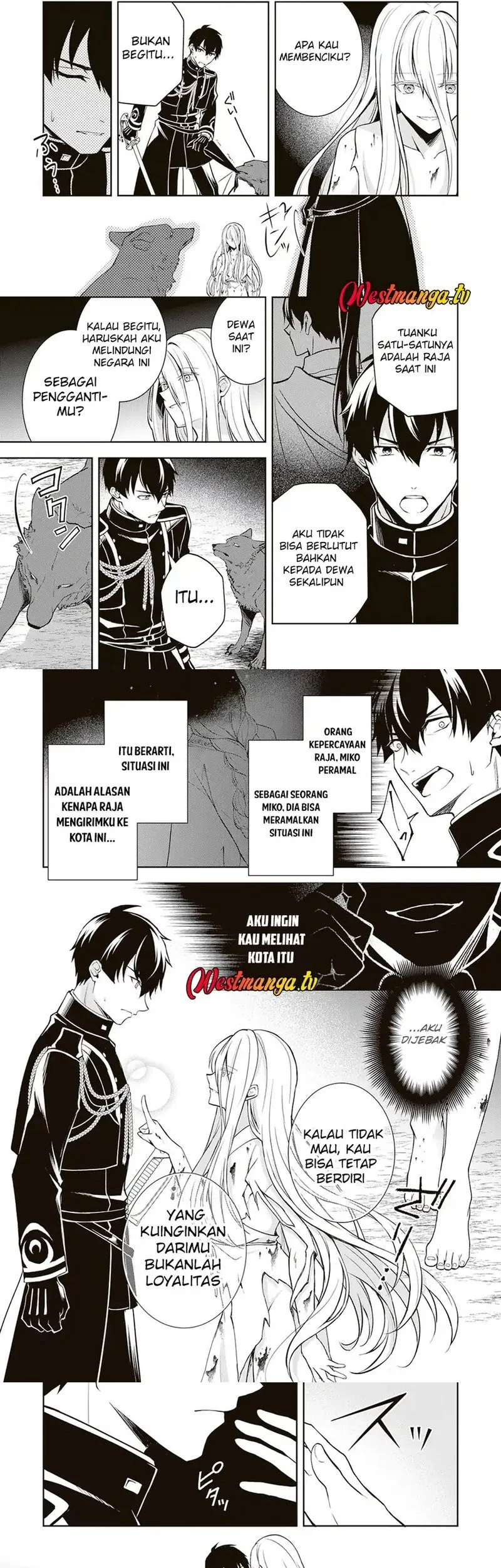 Tsuki No Shiro Sa Wo Shirite Madoromu Chapter 8 Gambar 9