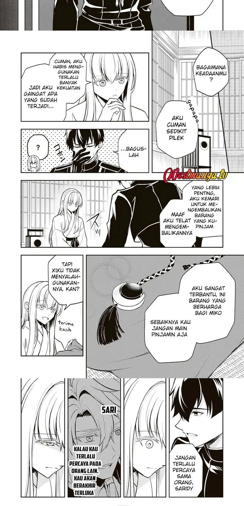 Tsuki No Shiro Sa Wo Shirite Madoromu Chapter 8 Gambar 18