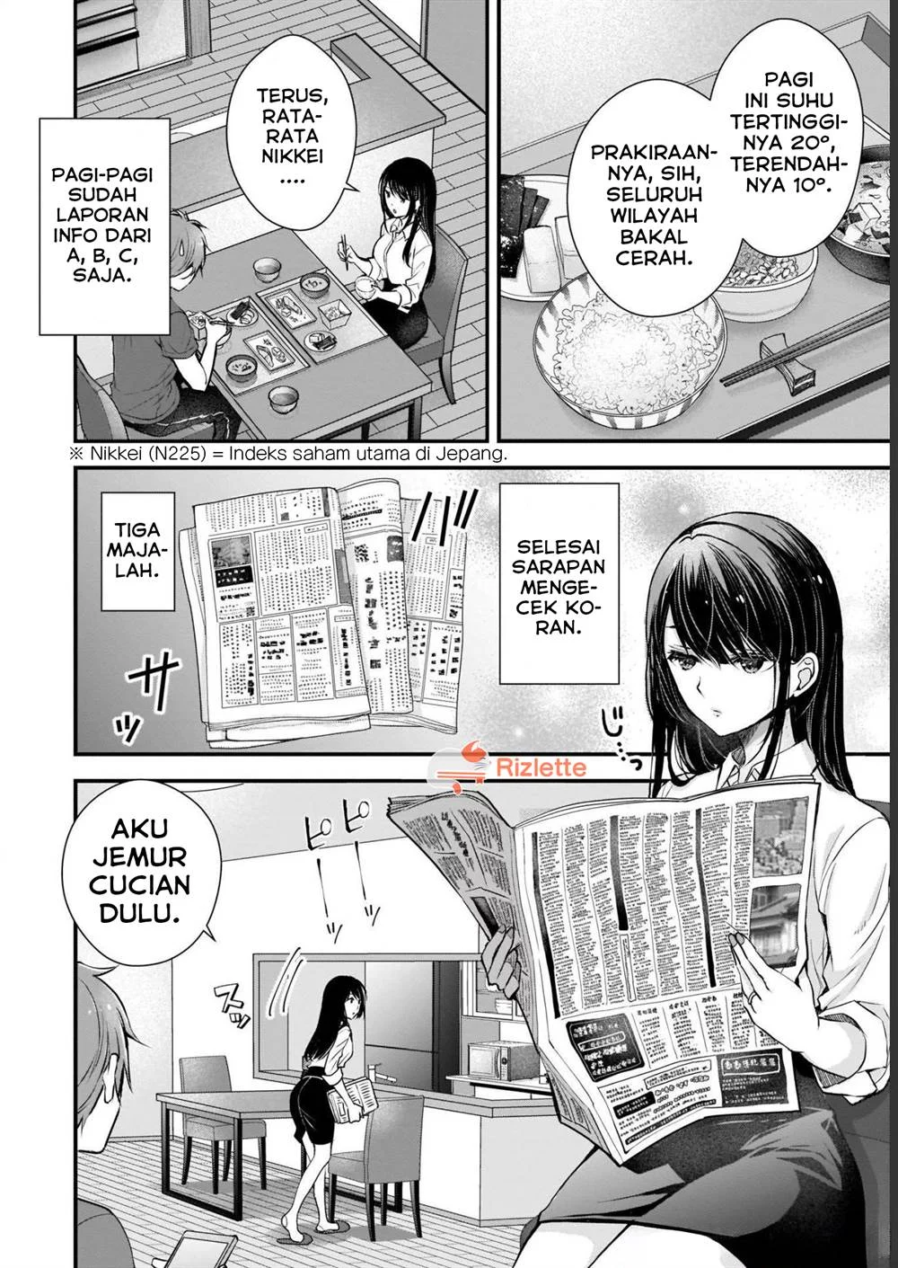 Tsuma ga Kanpeki sugiru no de, Chotto Midashite Ii desu ka? Chapter 1 Gambar 3