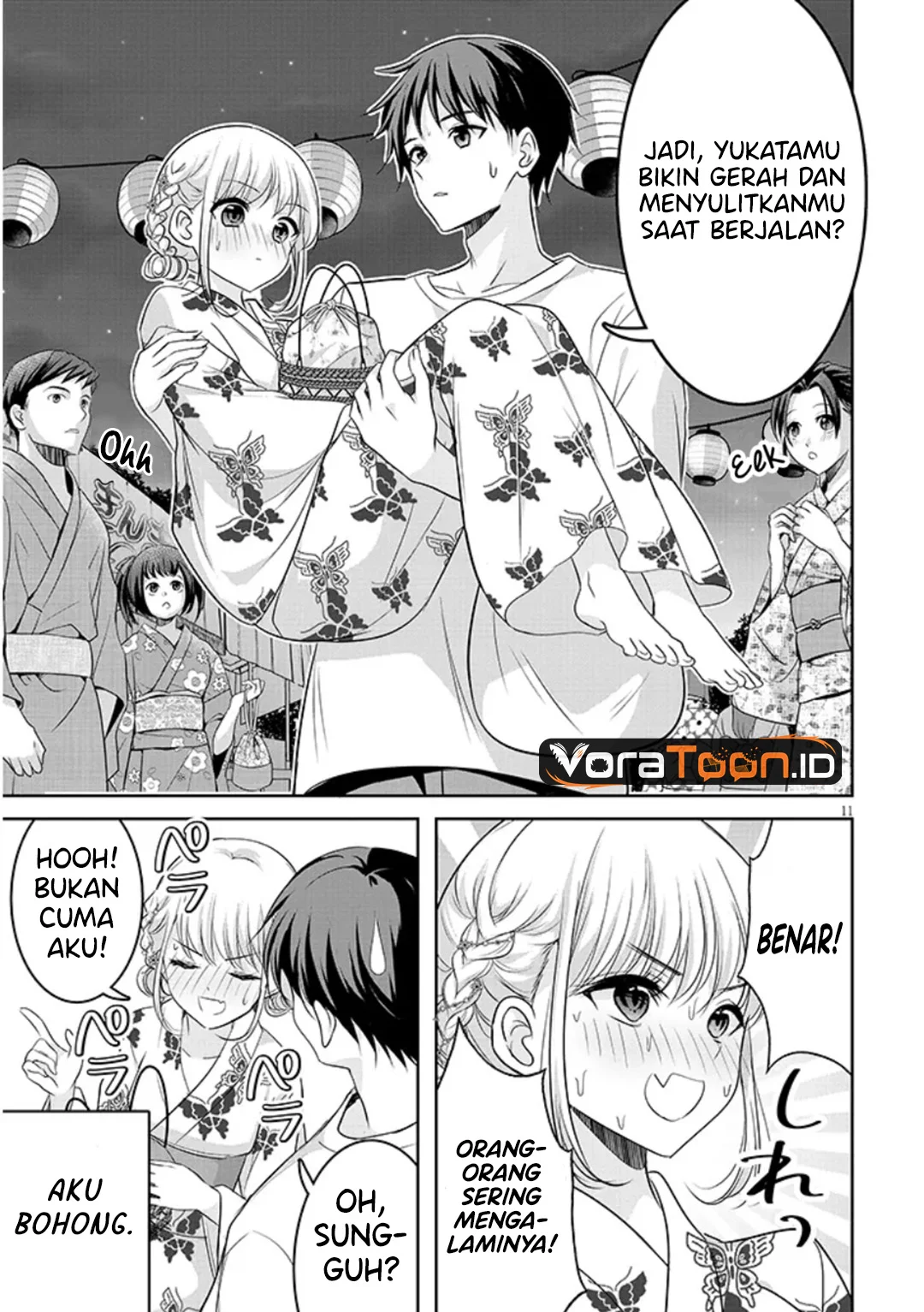 Tsun na Kanojo no Futomomo Chapter 3 Gambar 12