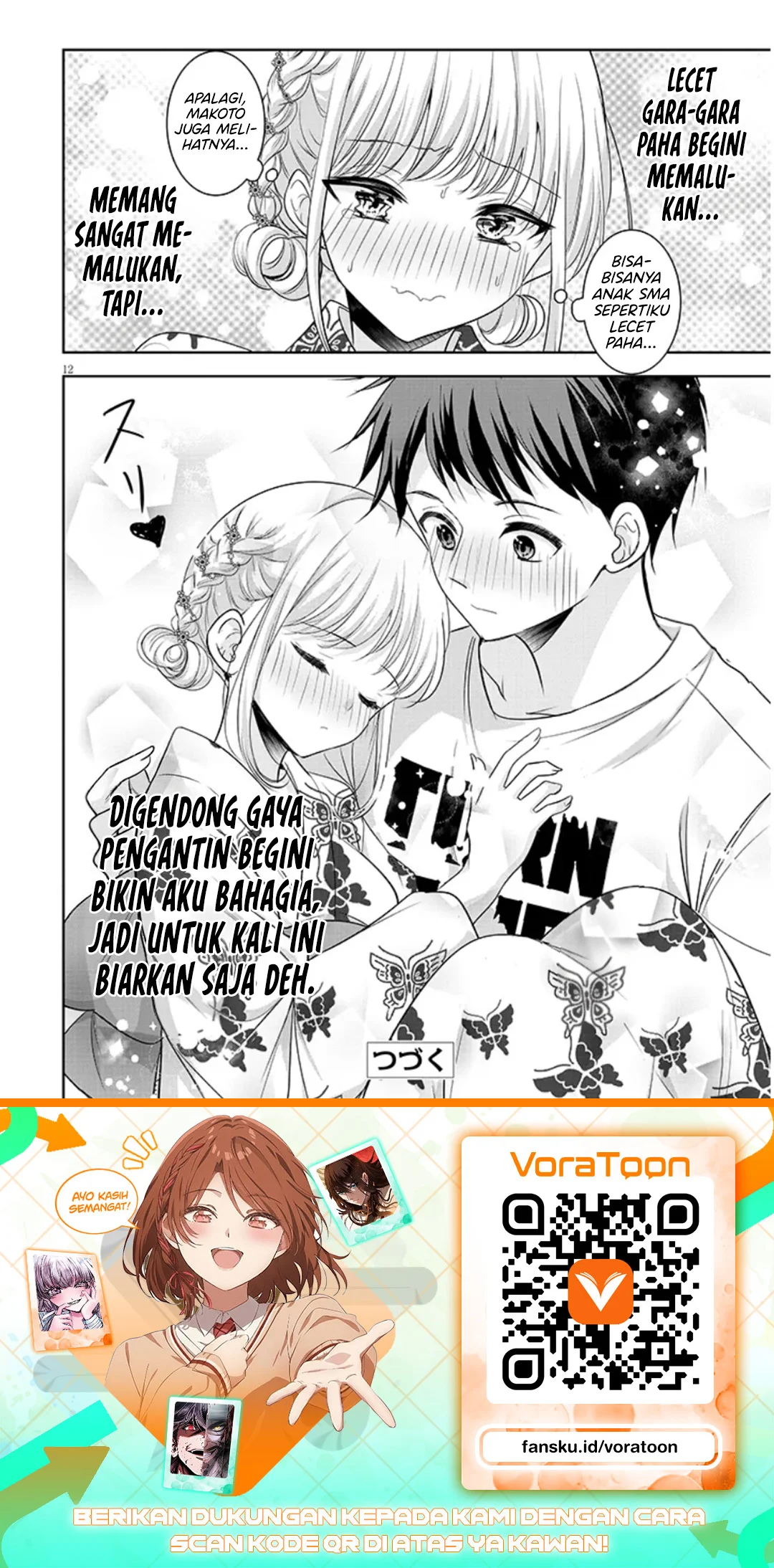 Tsun na Kanojo no Futomomo Chapter 3 Gambar 13