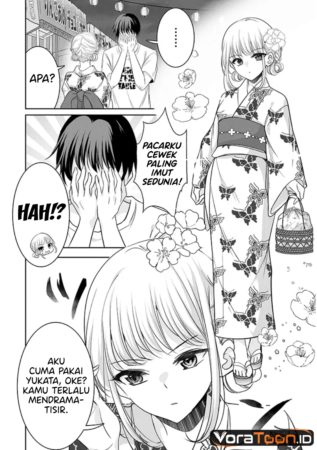 Tsun na Kanojo no Futomomo Chapter 3 Gambar 3