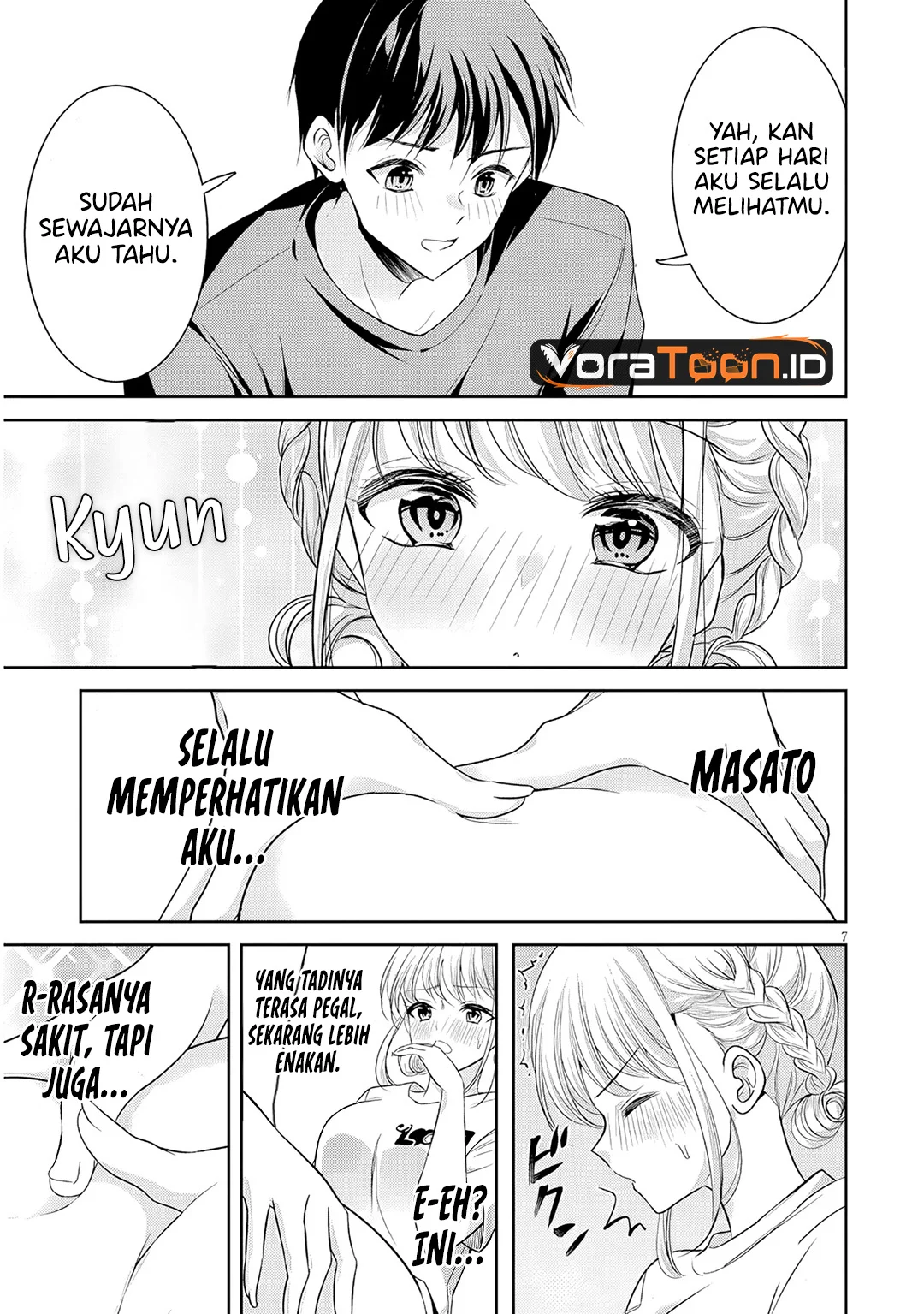 Tsun na Kanojo no Futomomo Chapter 4 Gambar 8
