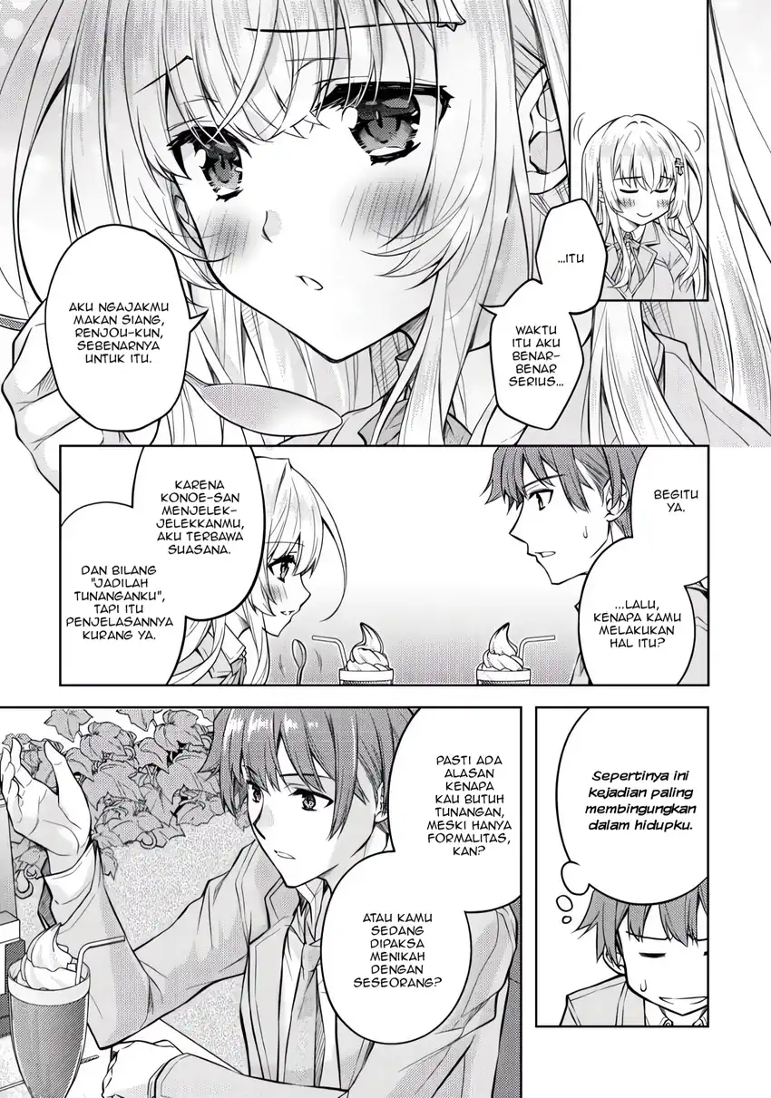 Tsundere Hokuou Bishoujo no Classmate ga, Konyakusha ni Natta Totan ni Dere Ippentou ni Natte Shimatta Ken ni Tsuite Chapter 2 Gambar 8