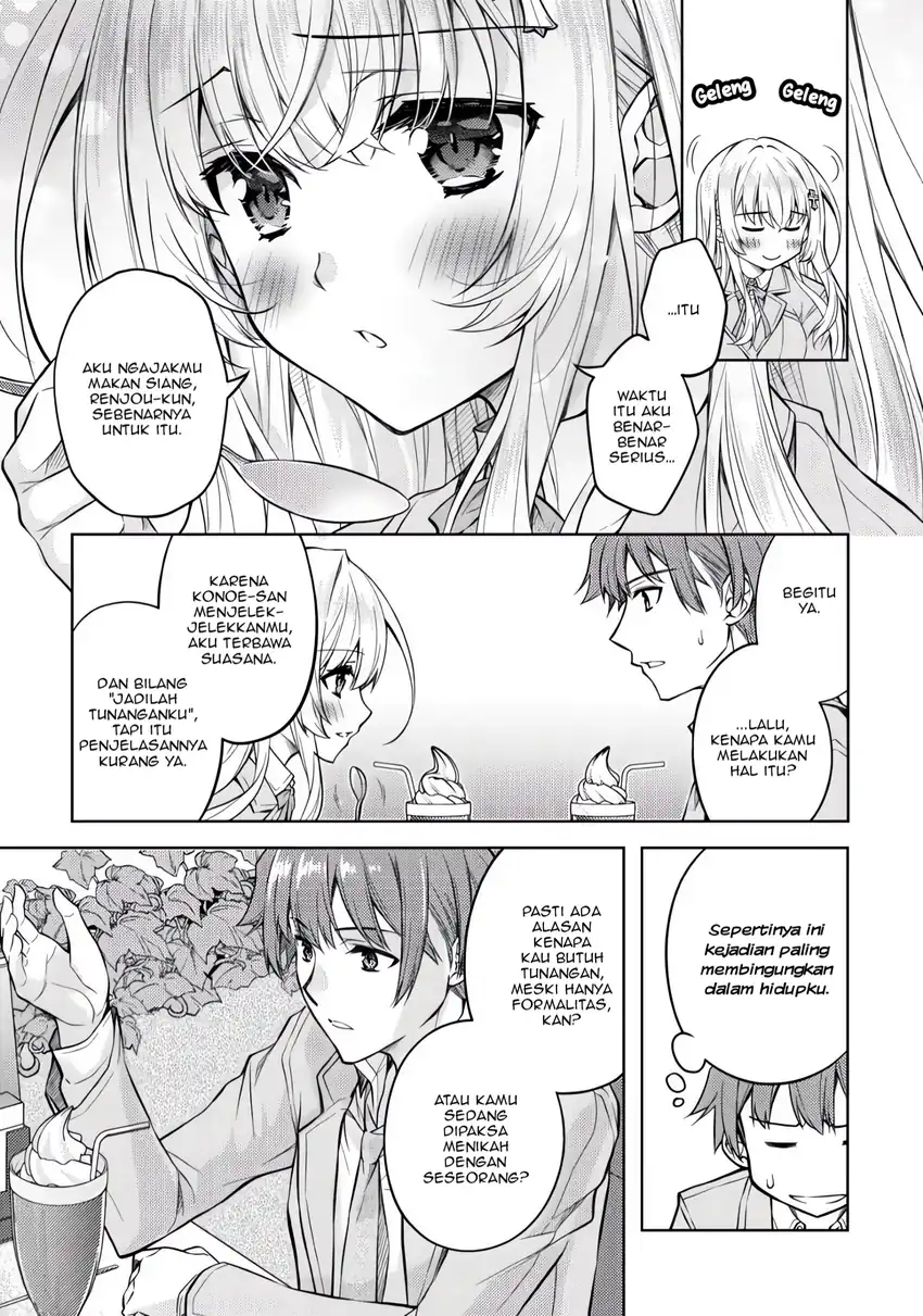 Tsundere Hokuou Bishoujo no Classmate ga, Konyakusha ni Natta Totan ni Dere Ippentou ni Natte Shimatta Ken ni Tsuite Chapter 2 Gambar 9
