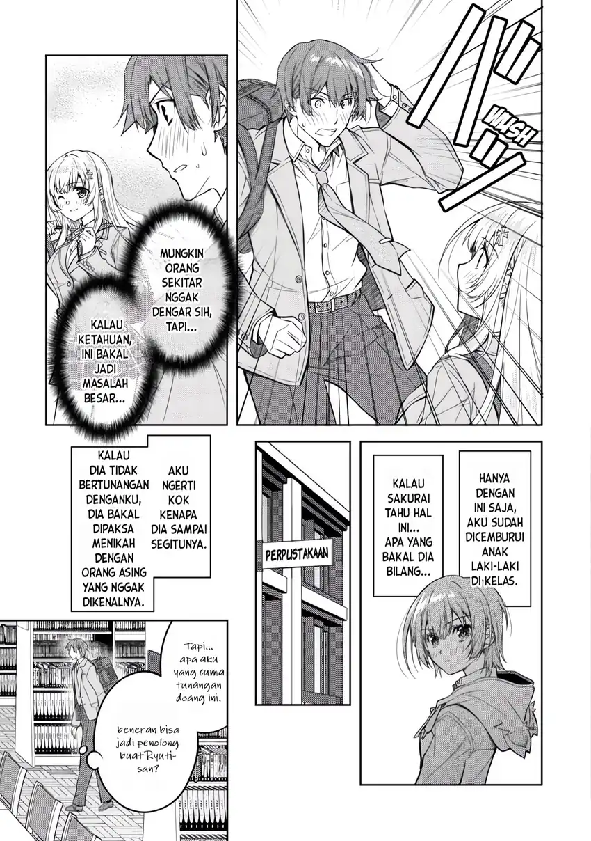 Tsundere Hokuou Bishoujo no Classmate ga, Konyakusha ni Natta Totan ni Dere Ippentou ni Natte Shimatta Ken ni Tsuite Chapter 3 Gambar 14