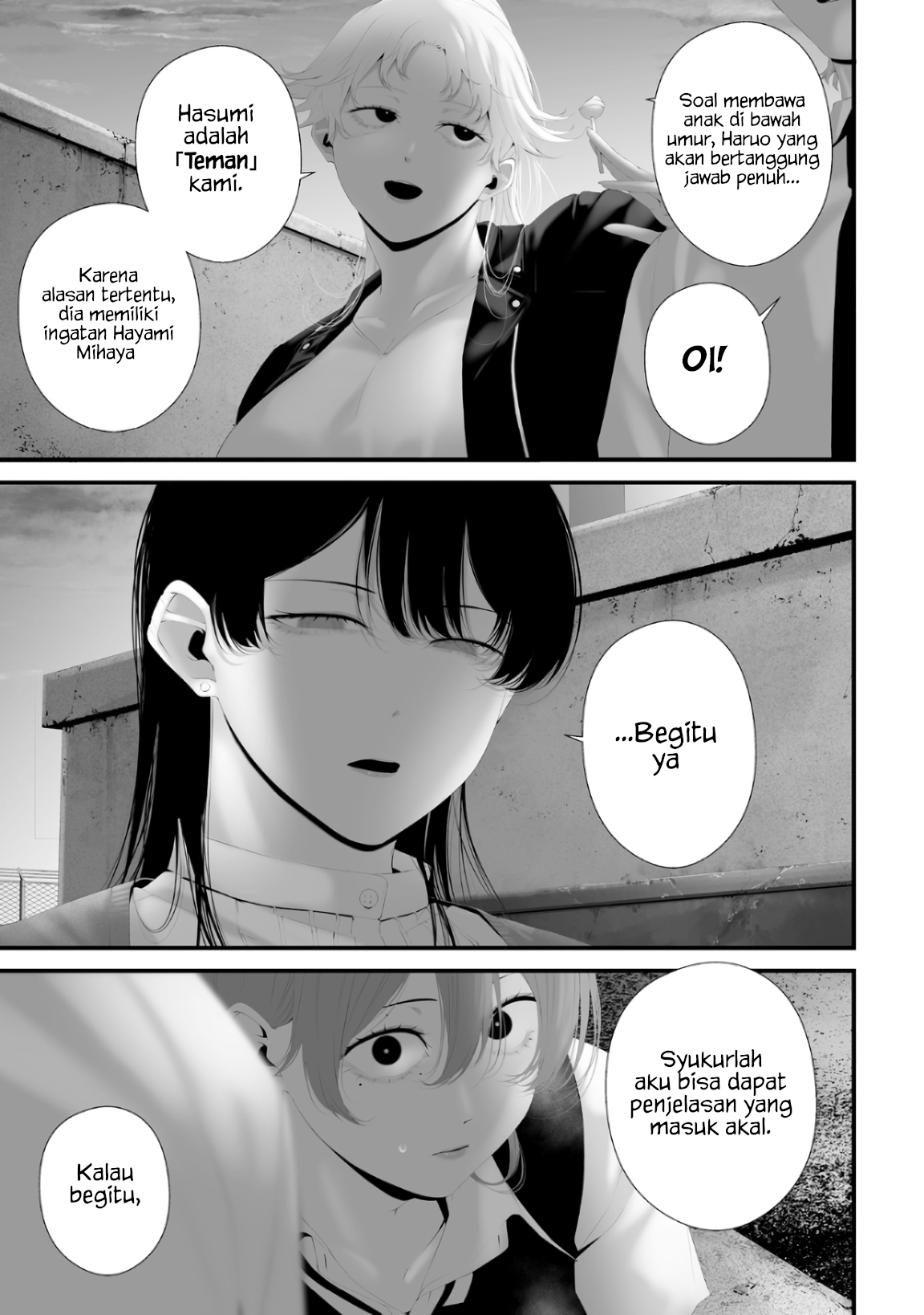 Tsurenai Hodo Aokute Azatoi Kurai ni Akai Chapter 80 Gambar 5