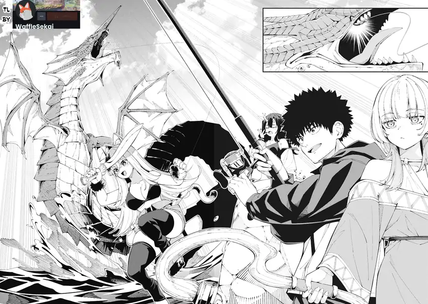 Manga Tsurizao Hitotsu de Isekai Hourou Chapter 1 gambar 2