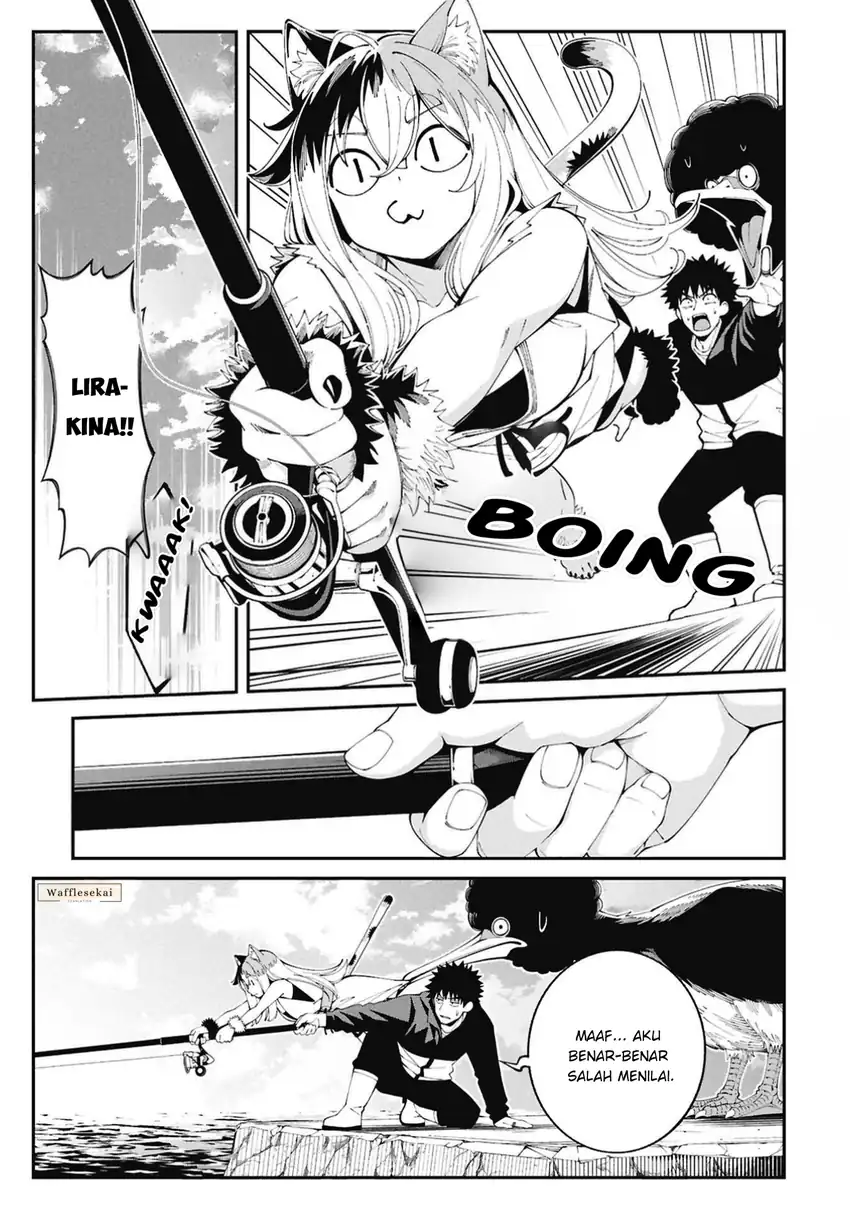 Tsurizao Hitotsu de Isekai Hourou Chapter 12 Gambar 14
