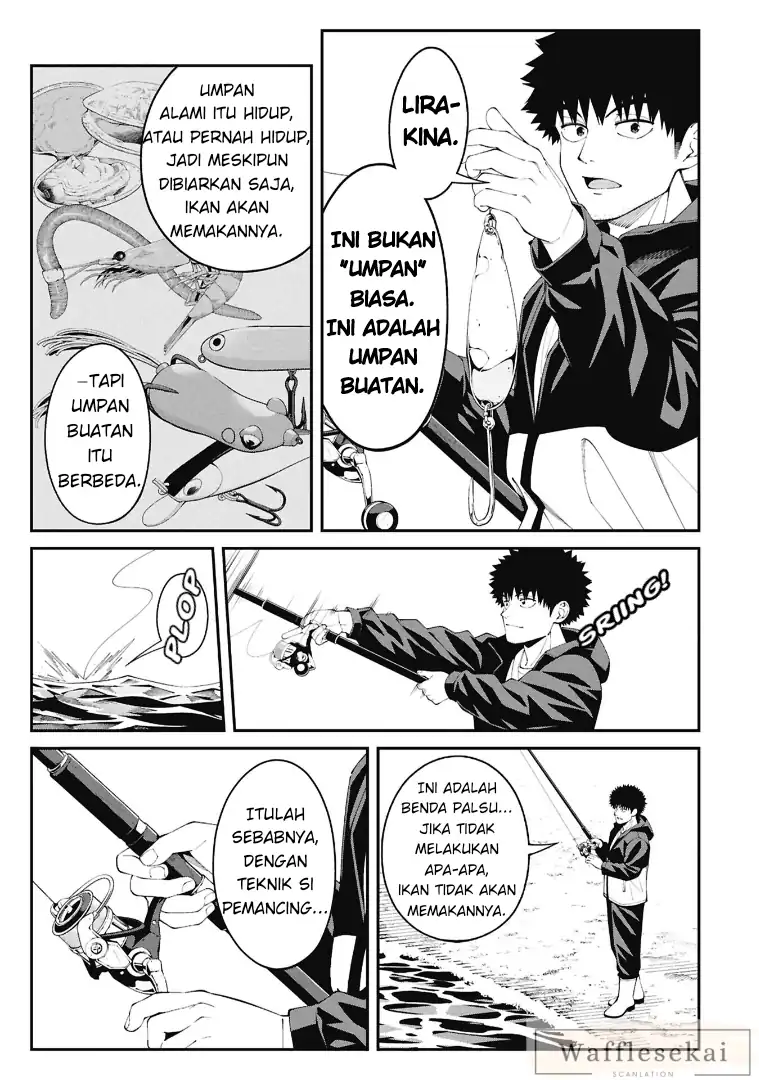 Tsurizao Hitotsu de Isekai Hourou Chapter 3.1 Gambar 11