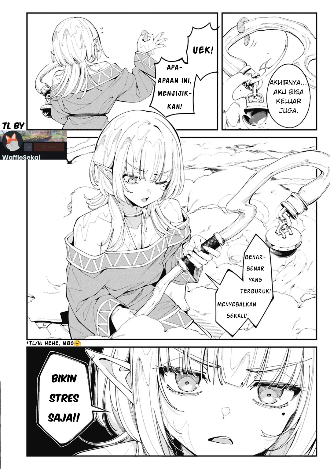 Tsurizao Hitotsu de Isekai Hourou Chapter 3.2 Gambar 11