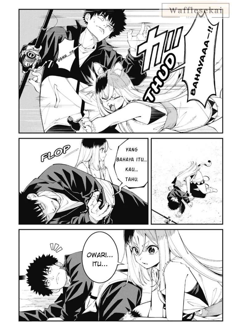 Tsurizao Hitotsu de Isekai Hourou Chapter 3.2 Gambar 9