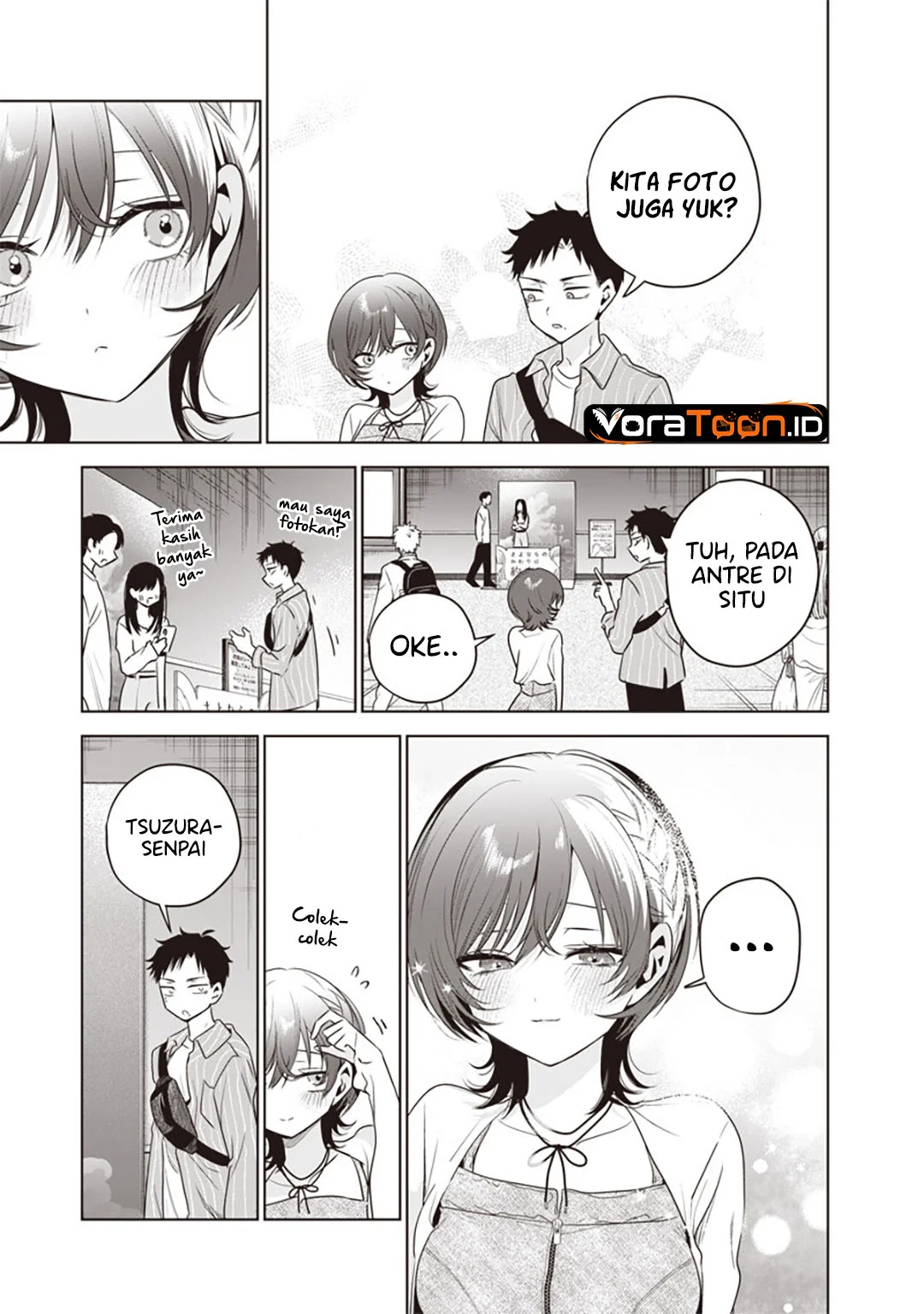 Tsuzura-Senpai wa Motokano Dakara Chapter 12 Gambar 8