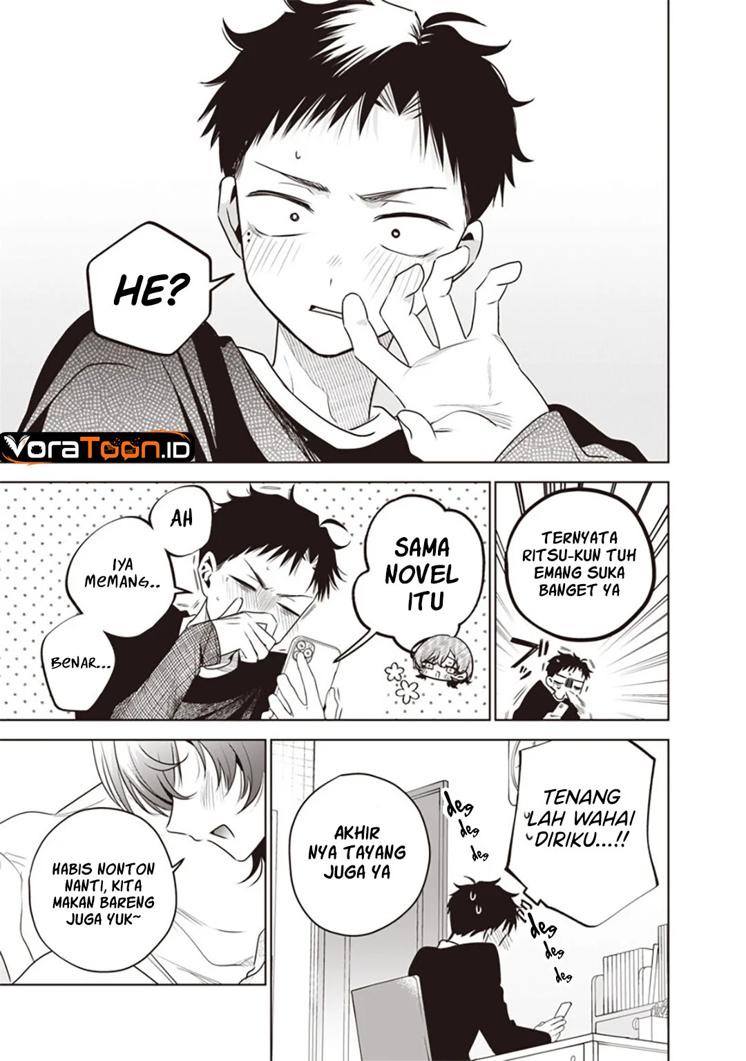 Tsuzura-Senpai wa Motokano Dakara Chapter 9 Gambar 14