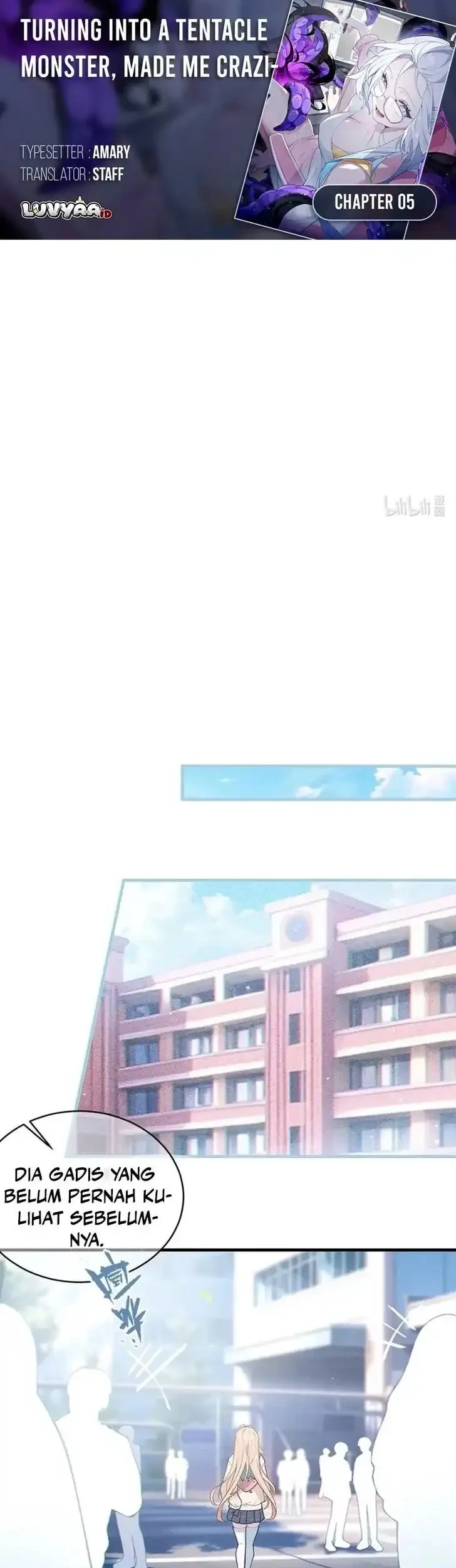 Komik Turning Into A Tentacle Monster, Made Me Crazier Chapter 5 gambar 1