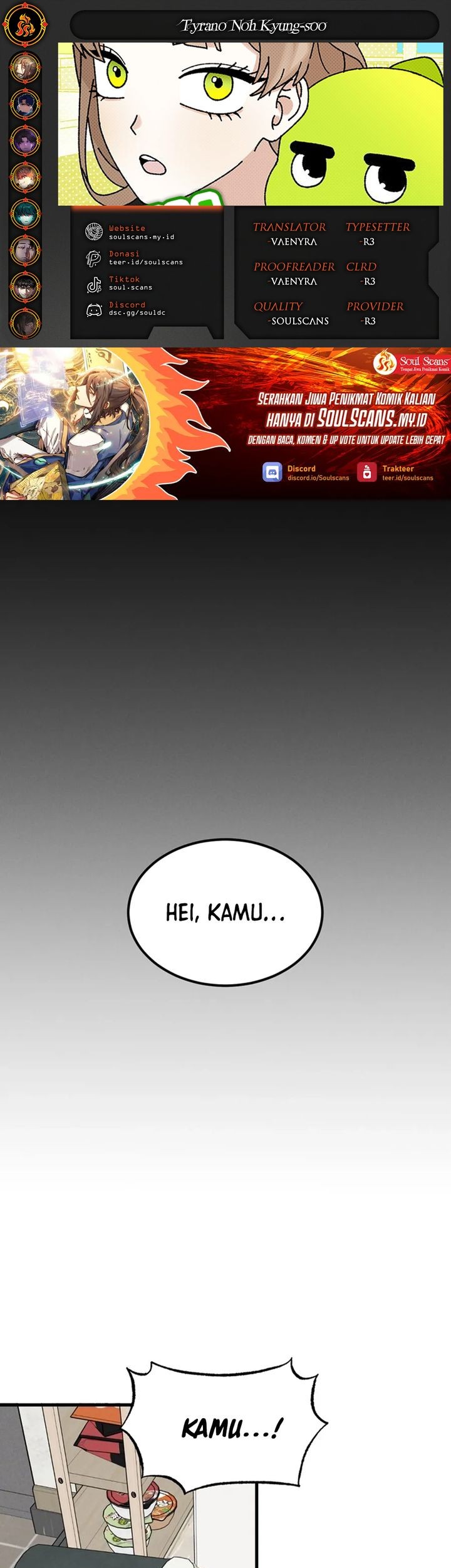 Baca Komik Tyranno Noh Kyung-Soo Chapter 13 Gambar 1
