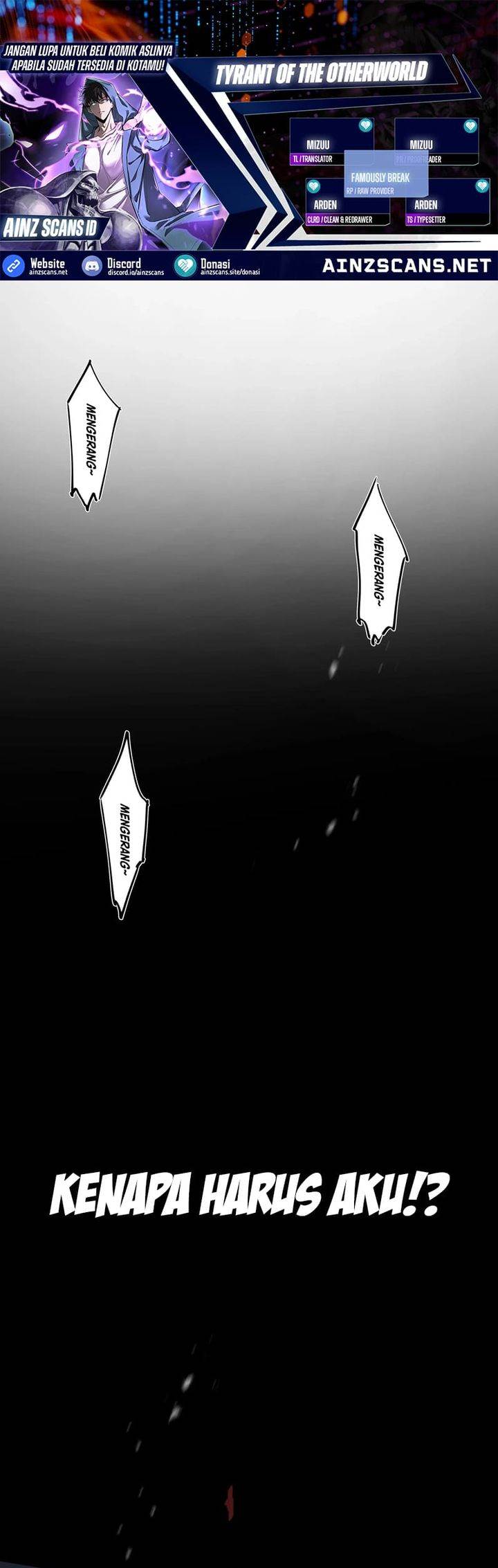 Baca Komik Tyrant of the Otherworld: My Shadow Can Evolve Infinitely Chapter 1 Gambar 1