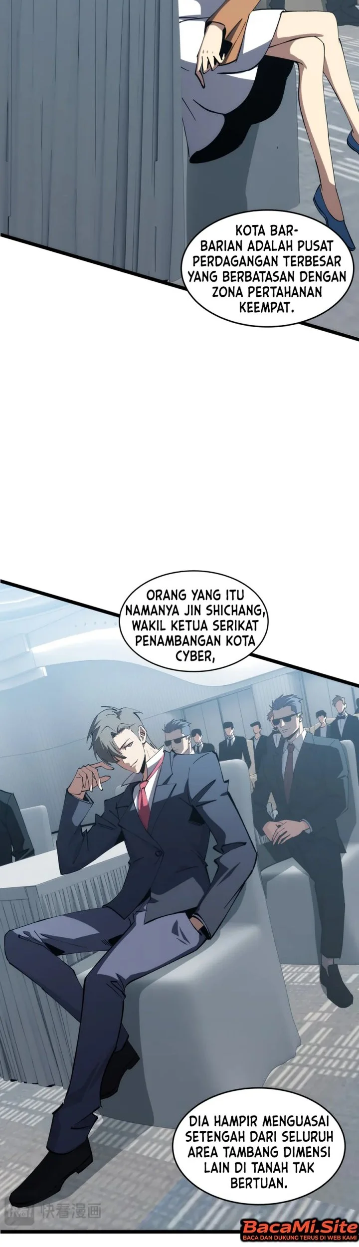 Tyrant of the Otherworld: My Shadow Can Evolve Infinitely Chapter 117 halaman 9