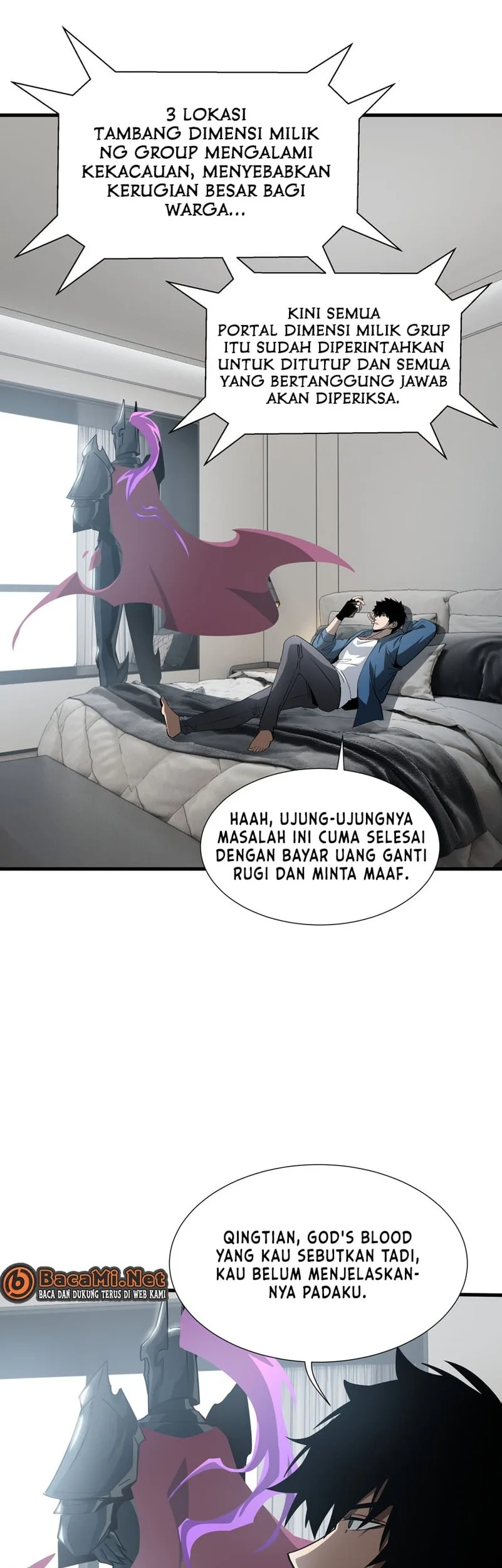 Manhua Tyrant of the Otherworld: My Shadow Can Evolve Infinitely Chapter 56 gambar 2