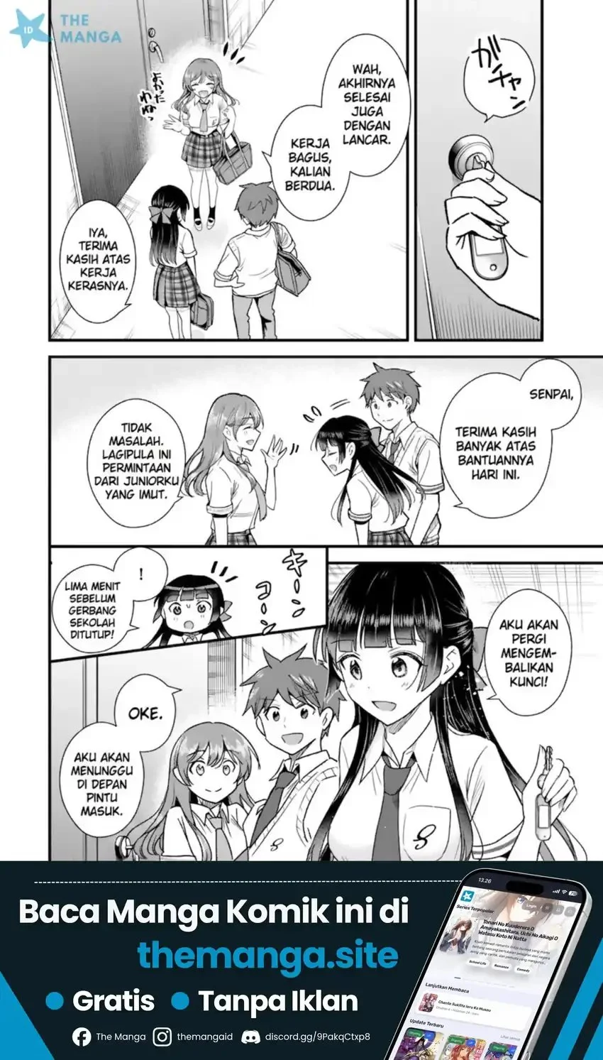 Manga Uchi no Seiso-kei Iinchou ga Katsute Chuunibyou Idol Datta Koto wo Ore Dake ga Shitteiru. Chapter 10.2 gambar 2