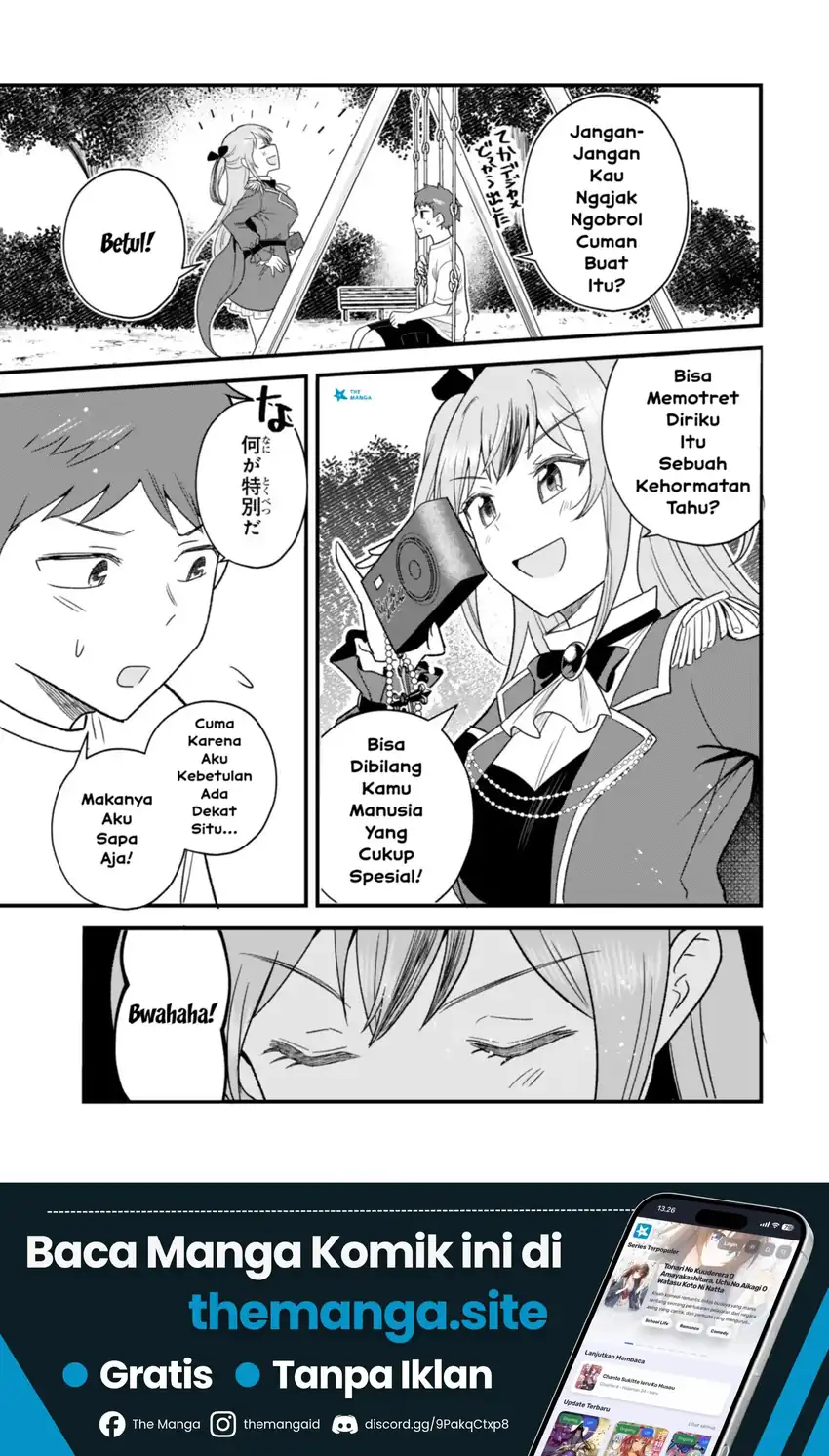 Manga Uchi no Seiso-kei Iinchou ga Katsute Chuunibyou Idol Datta Koto wo Ore Dake ga Shitteiru. Chapter 11.2 gambar 2