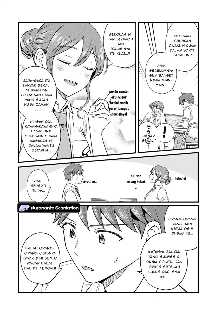 Uchi no Seiso-kei Iinchou ga Katsute Chuunibyou Idol Datta Koto wo Ore Dake ga Shitteiru. Chapter 9.2 Gambar 29