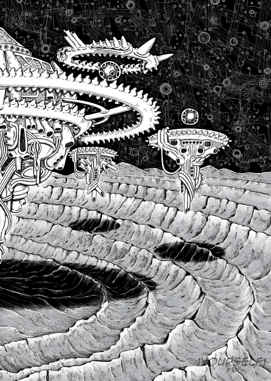 Uchuujin G-Men Chapter 3 Gambar 36