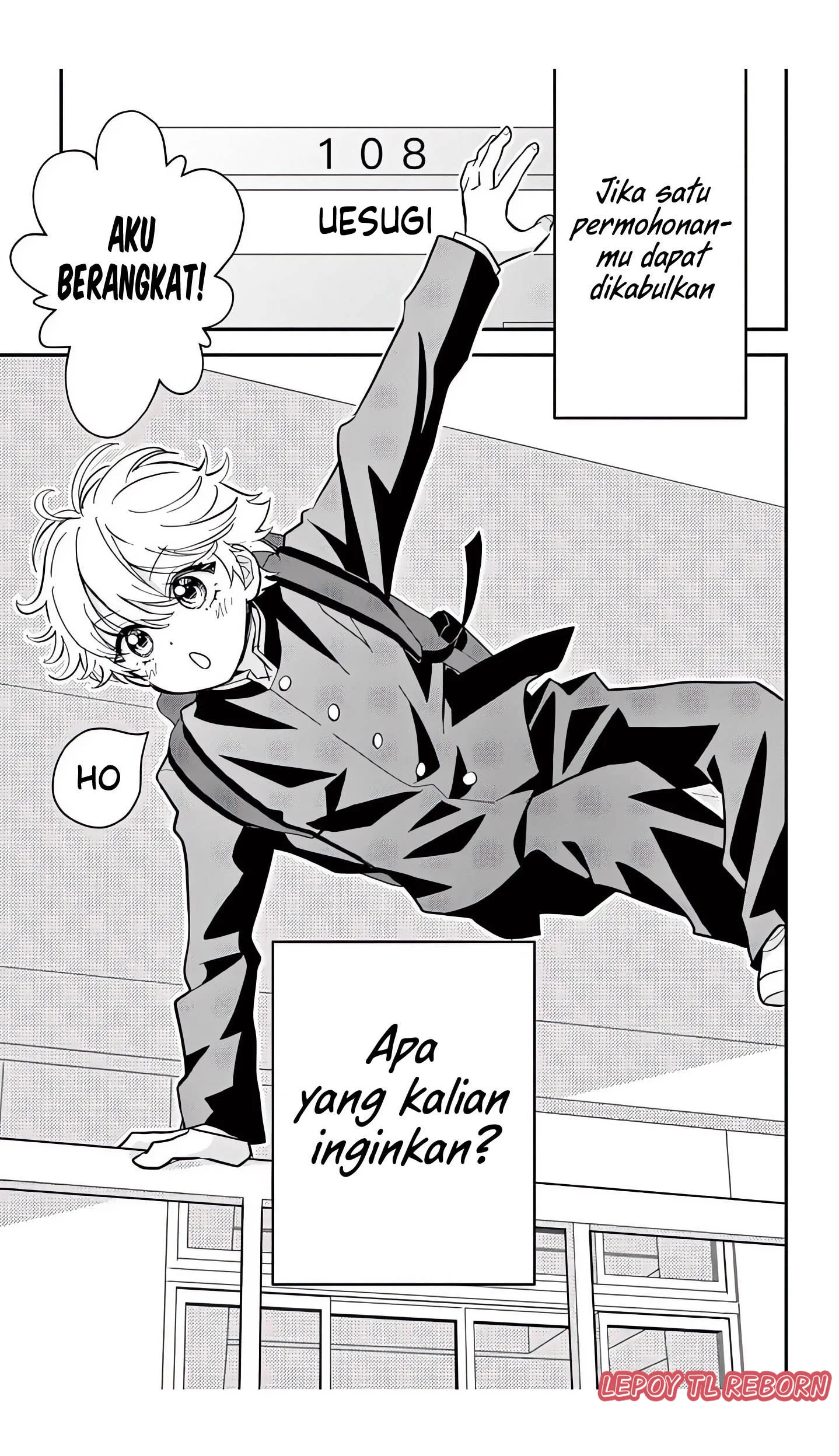 Komik Uesugi-kun wa Onnanoko wo Yametai Chapter 1 gambar 1