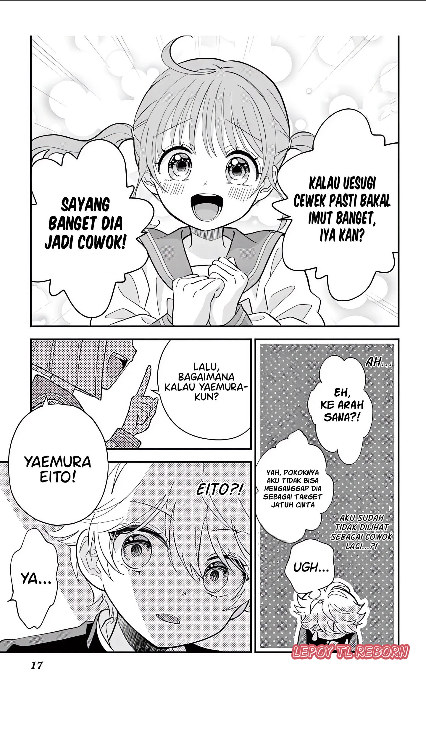 Uesugi-kun wa Onnanoko wo Yametai Chapter 1 Gambar 19