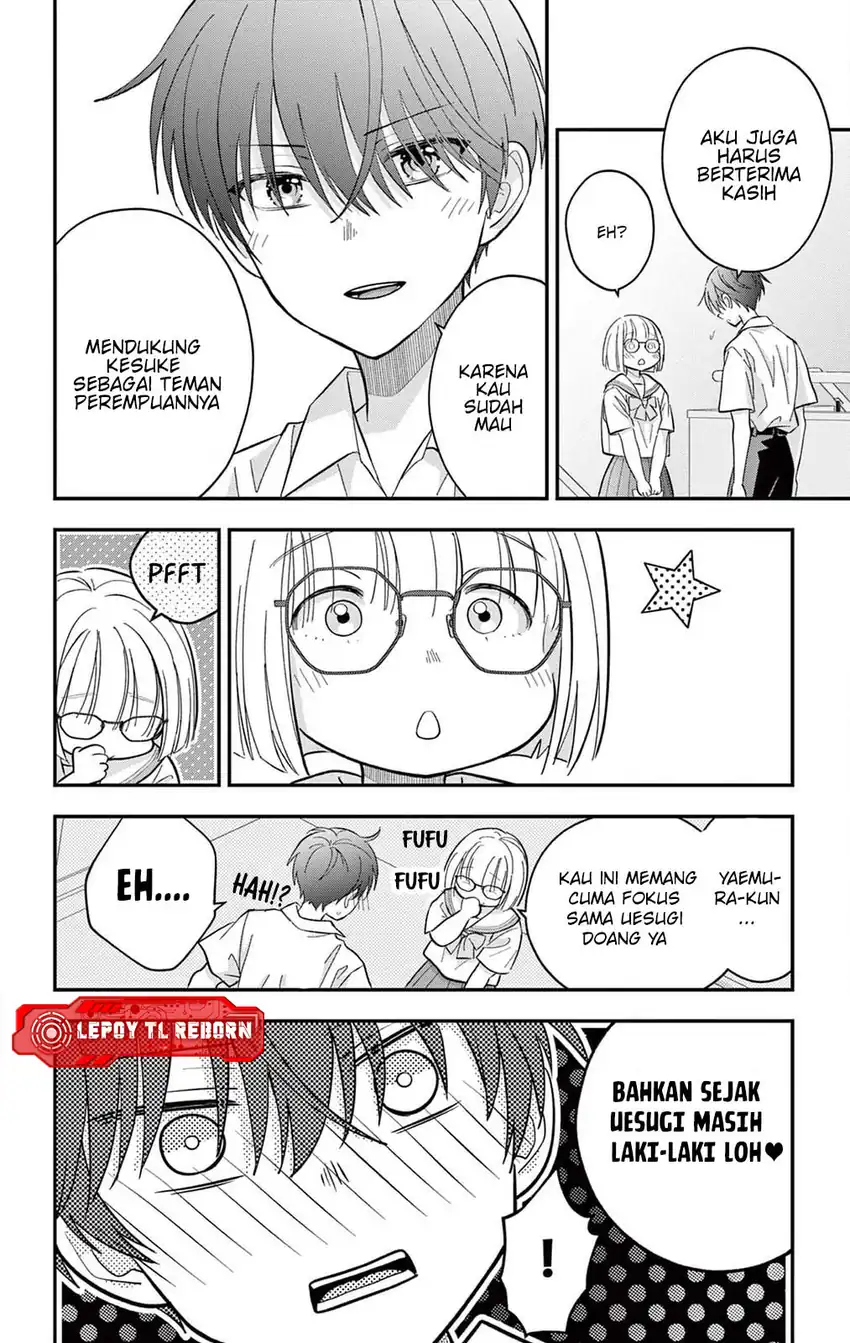 Uesugi-kun wa Onnanoko wo Yametai Chapter 18 Gambar 17