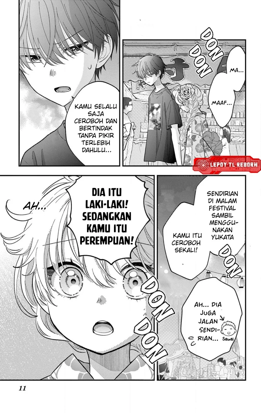 Uesugi-kun wa Onnanoko wo Yametai Chapter 20 Gambar 12