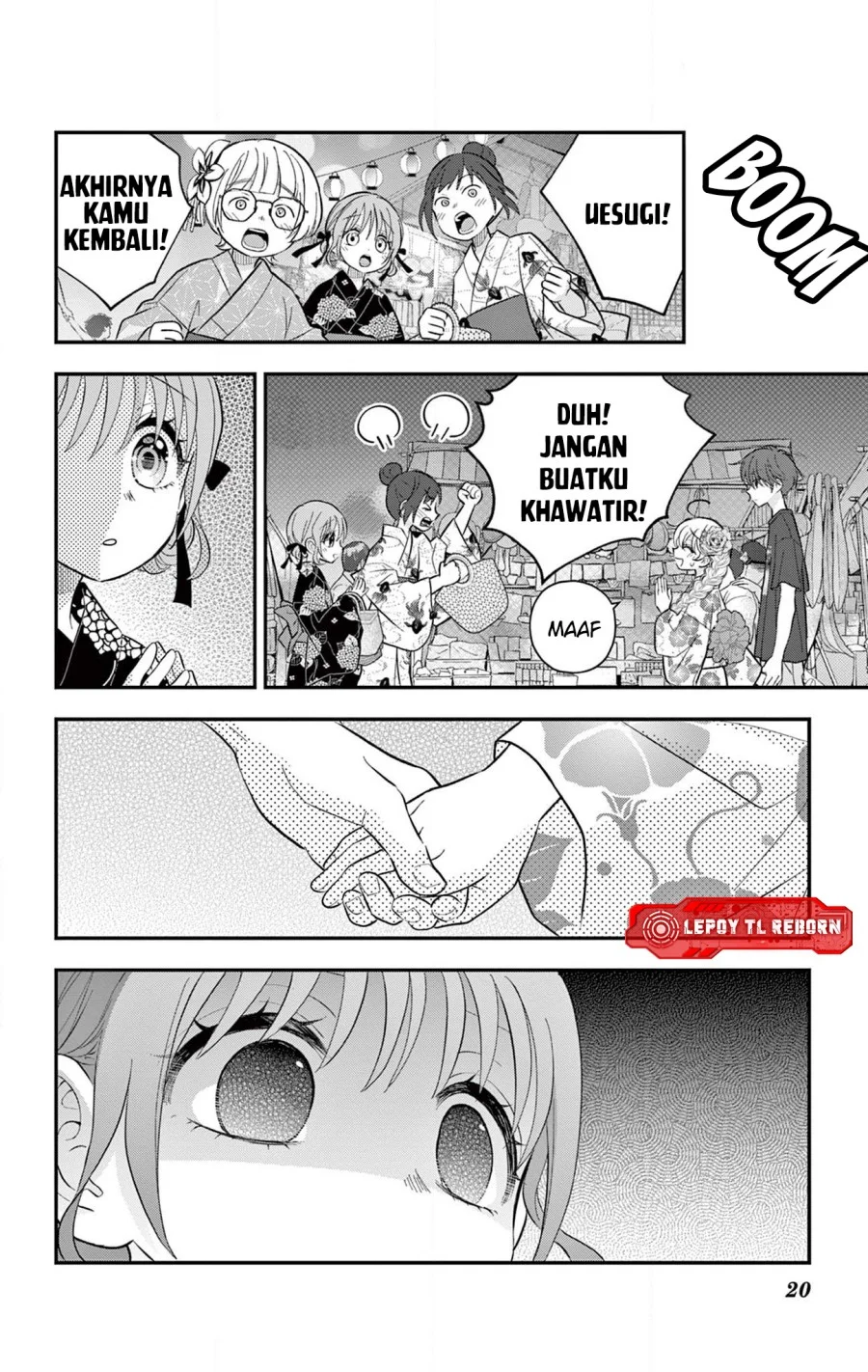 Uesugi-kun wa Onnanoko wo Yametai Chapter 20 Gambar 21