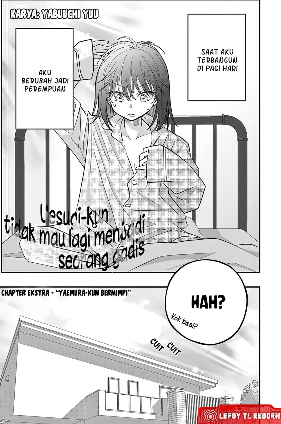 Komik Uesugi-kun wa Onnanoko wo Yametai Chapter 26.5 gambar 1
