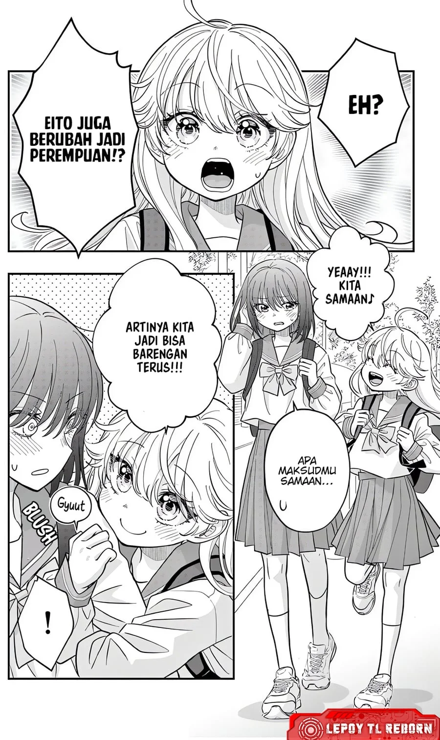 Manga Uesugi-kun wa Onnanoko wo Yametai Chapter 26.5 gambar 2