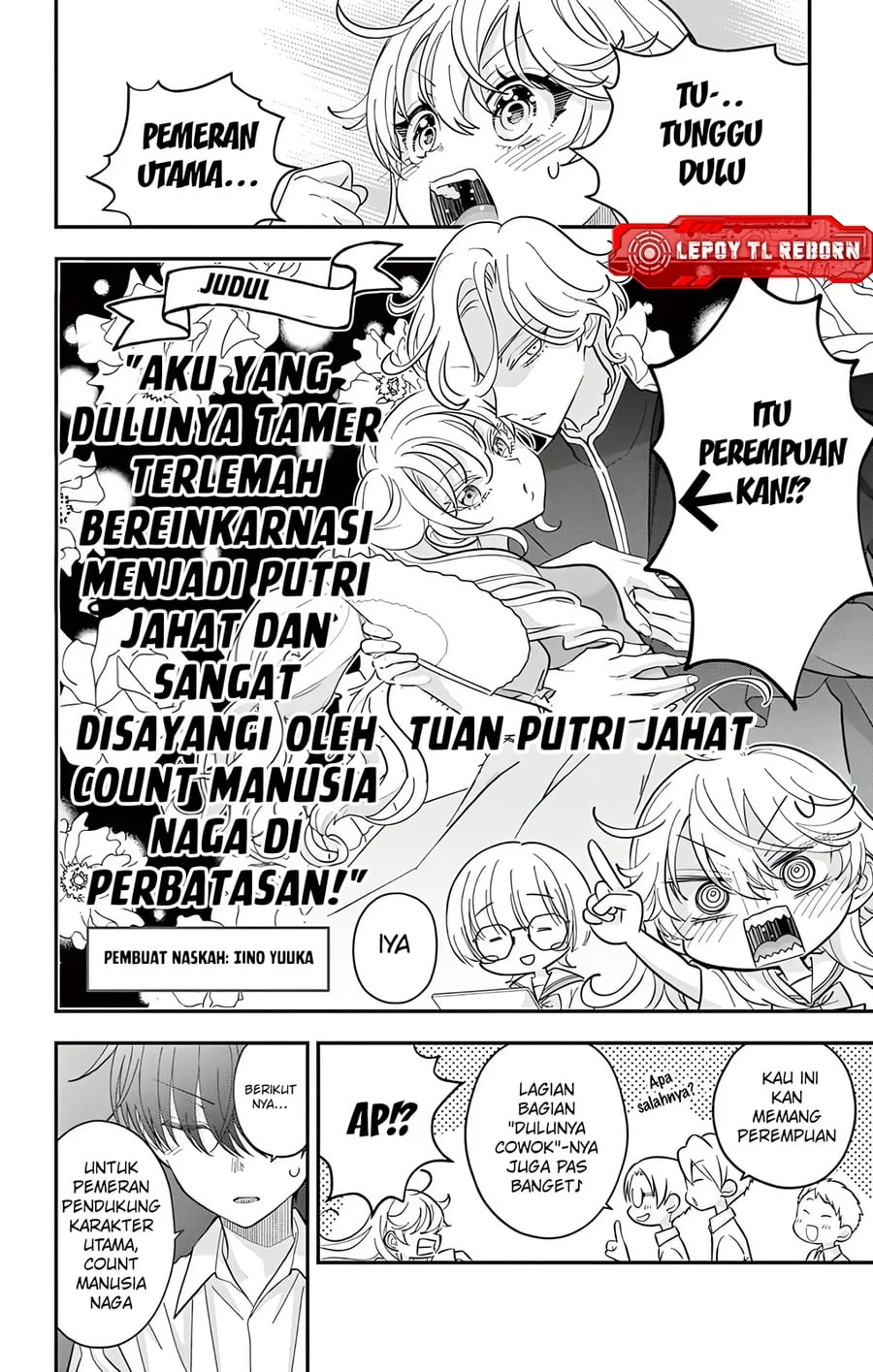 Manga Uesugi-kun wa Onnanoko wo Yametai Chapter 28 gambar 2