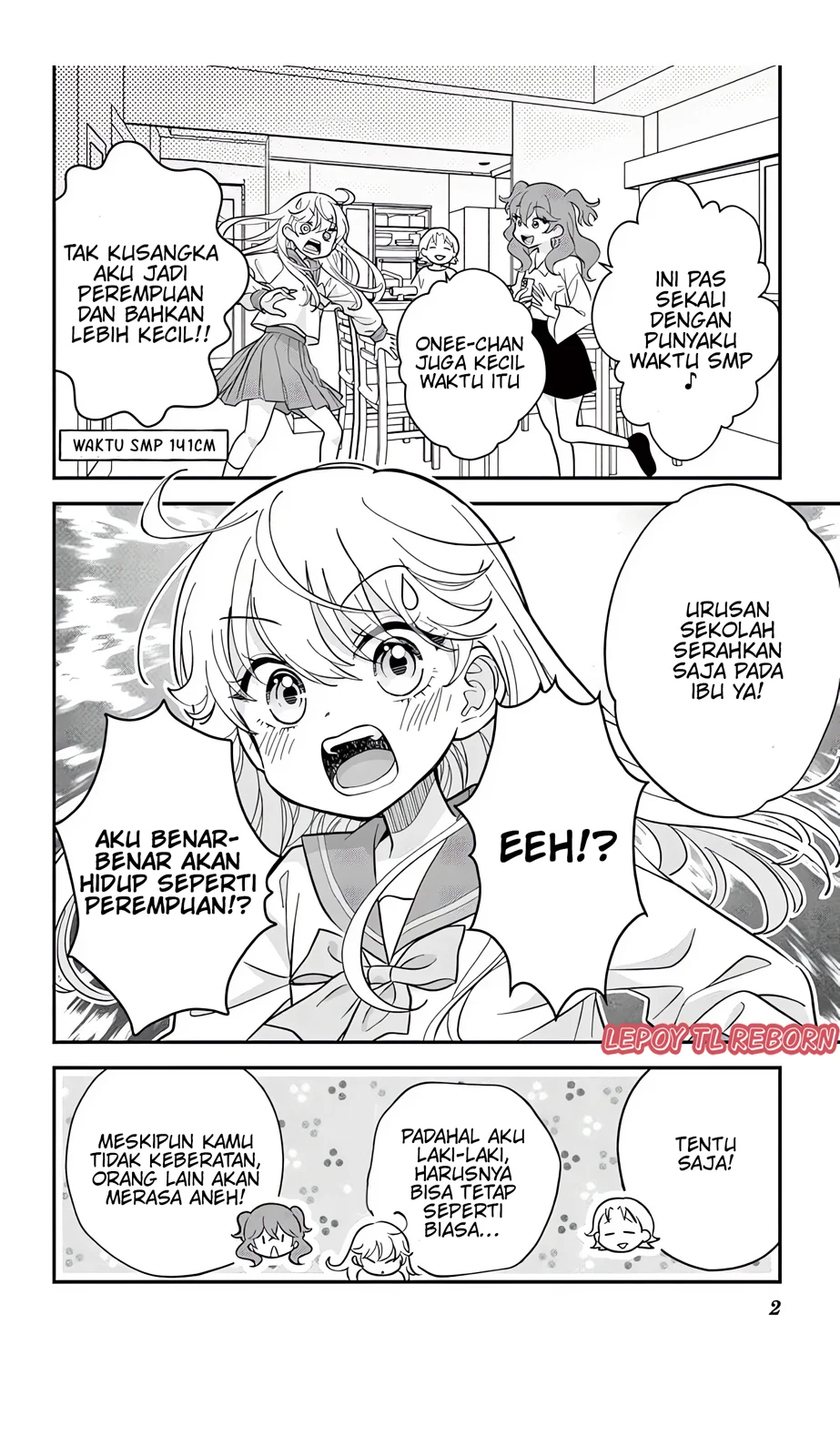 Manga Uesugi-kun wa Onnanoko wo Yametai Chapter 3 gambar 2